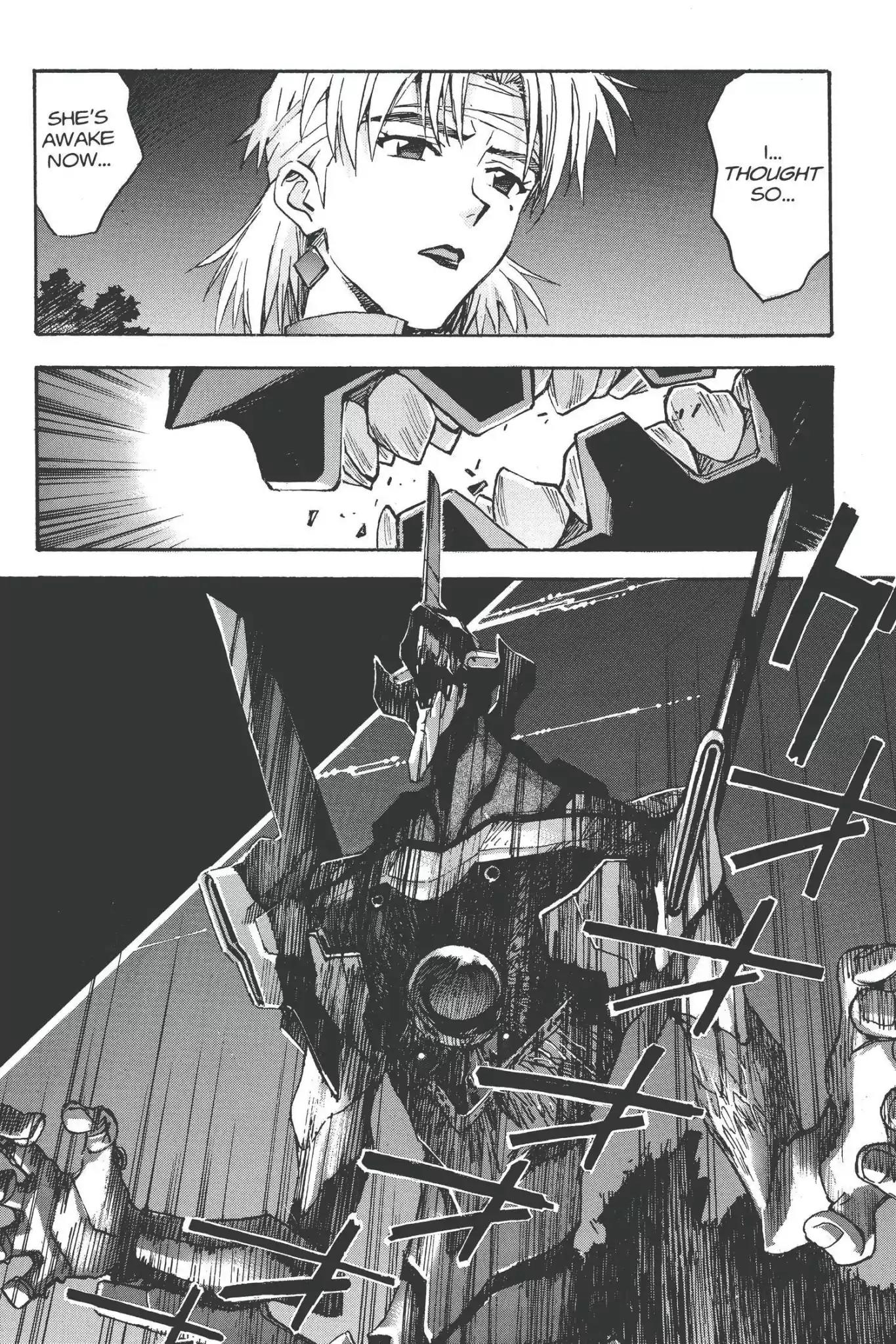 Shinseiki Evangelion Chapter 46 page 24 - Chapter 46-p1: Vol.3 Stage 46: The Awakening, Part 1