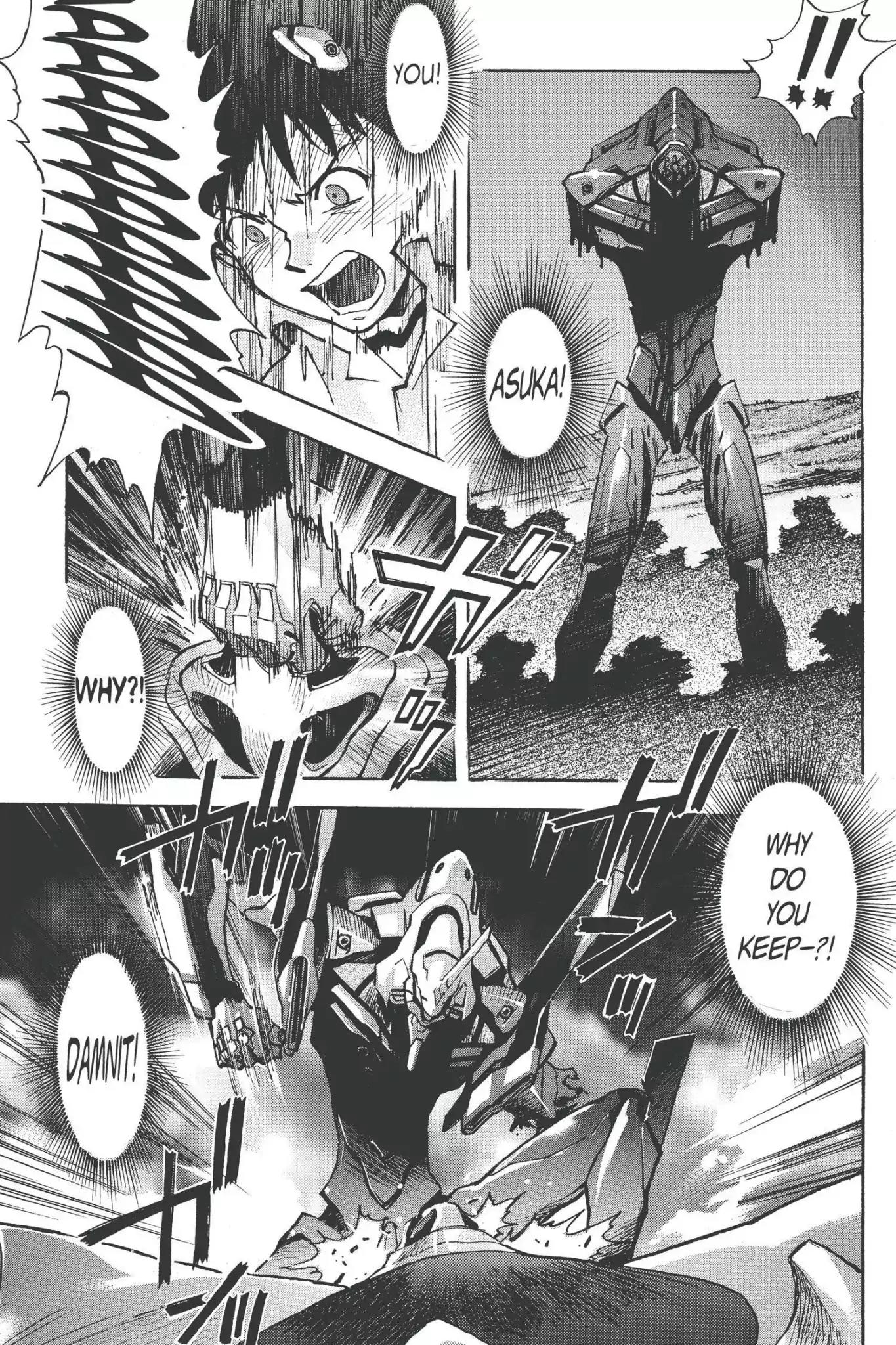 Shinseiki Evangelion Chapter 46 page 9 - Chapter 46-p1: Vol.3 Stage 46: The Awakening, Part 1