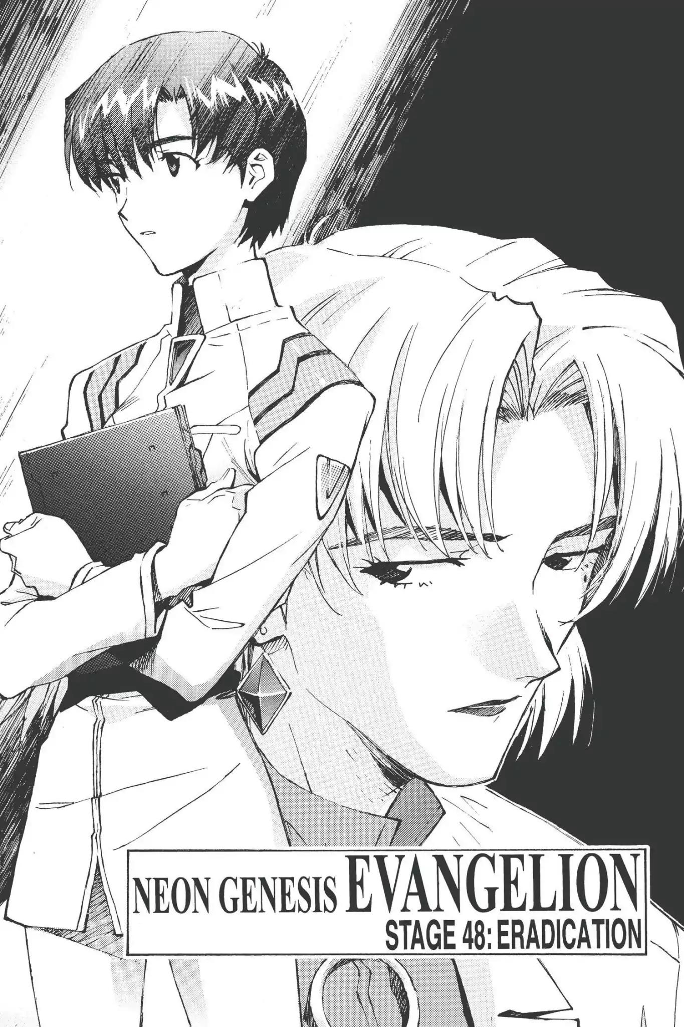 Shinseiki Evangelion Chapter 48 page 1 - Chapter 48: Vol.3 Stage 48: Eradication