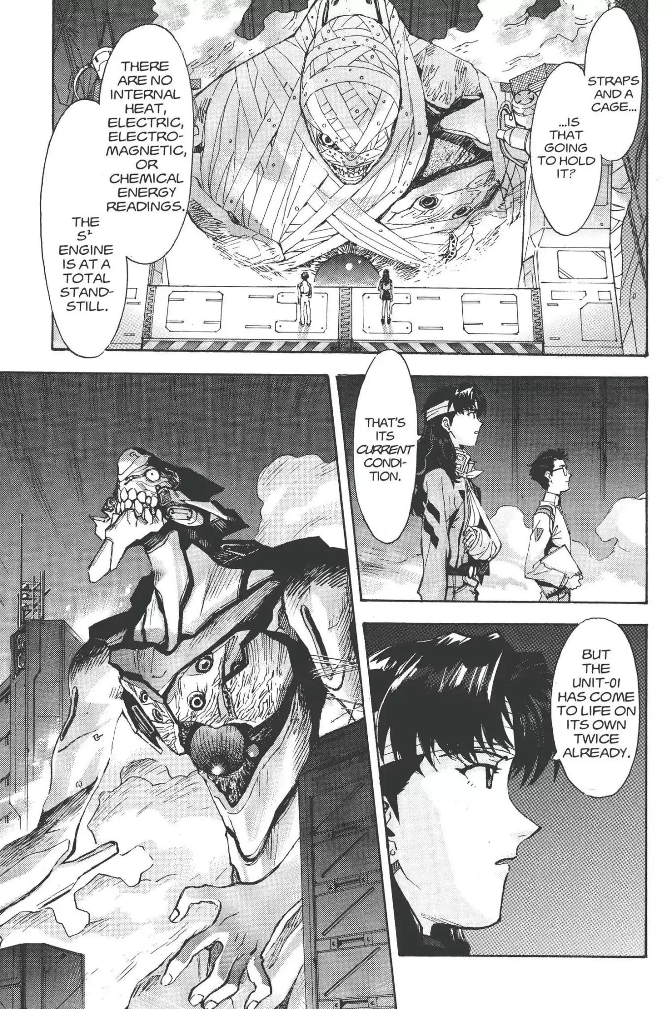 Shinseiki Evangelion Chapter 48 page 5 - Chapter 48: Vol.3 Stage 48: Eradication