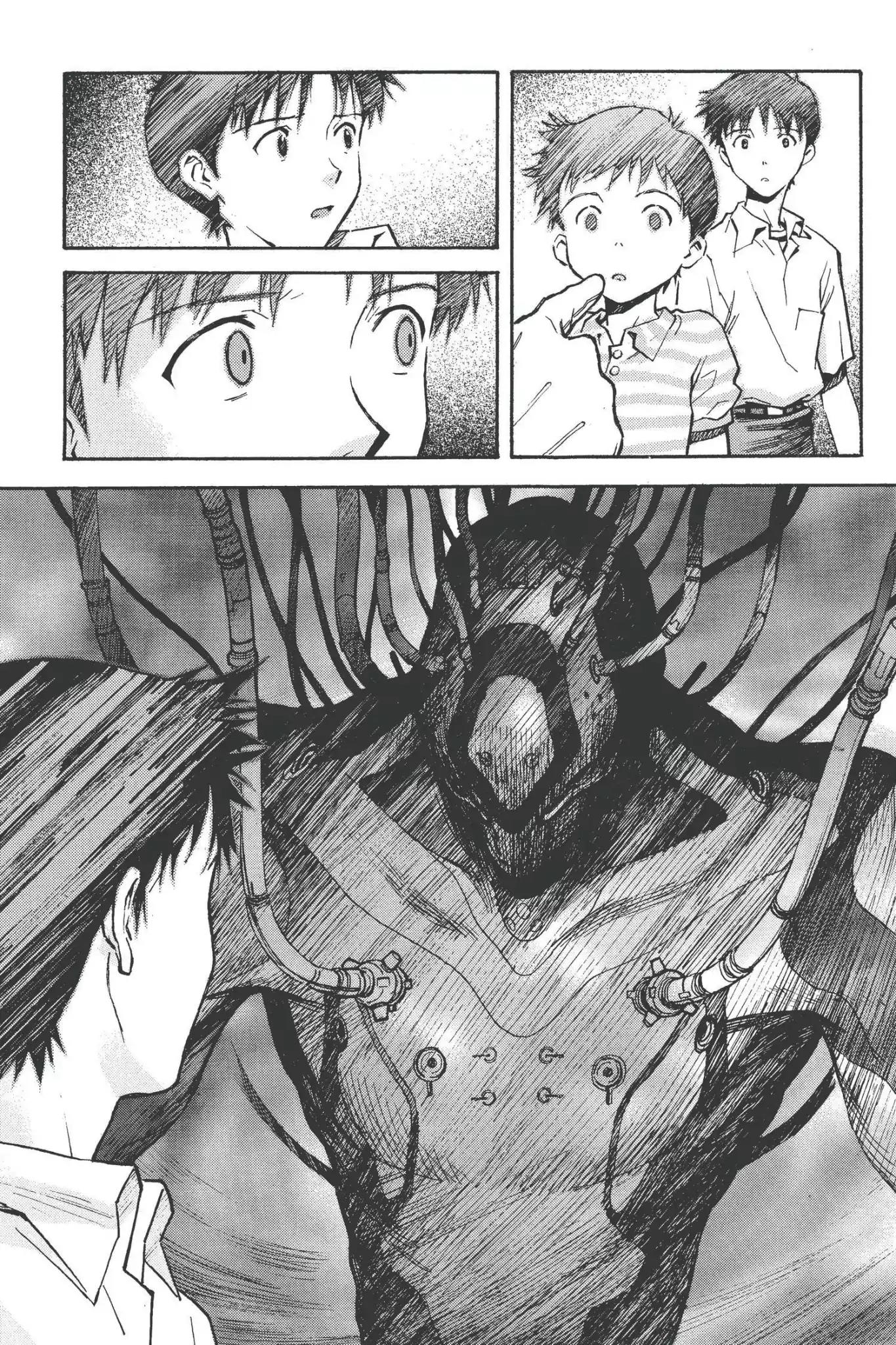 Shinseiki Evangelion Chapter 49 page 10 - Chapter 49: Vol.3 Stage 49: ...Kiss.