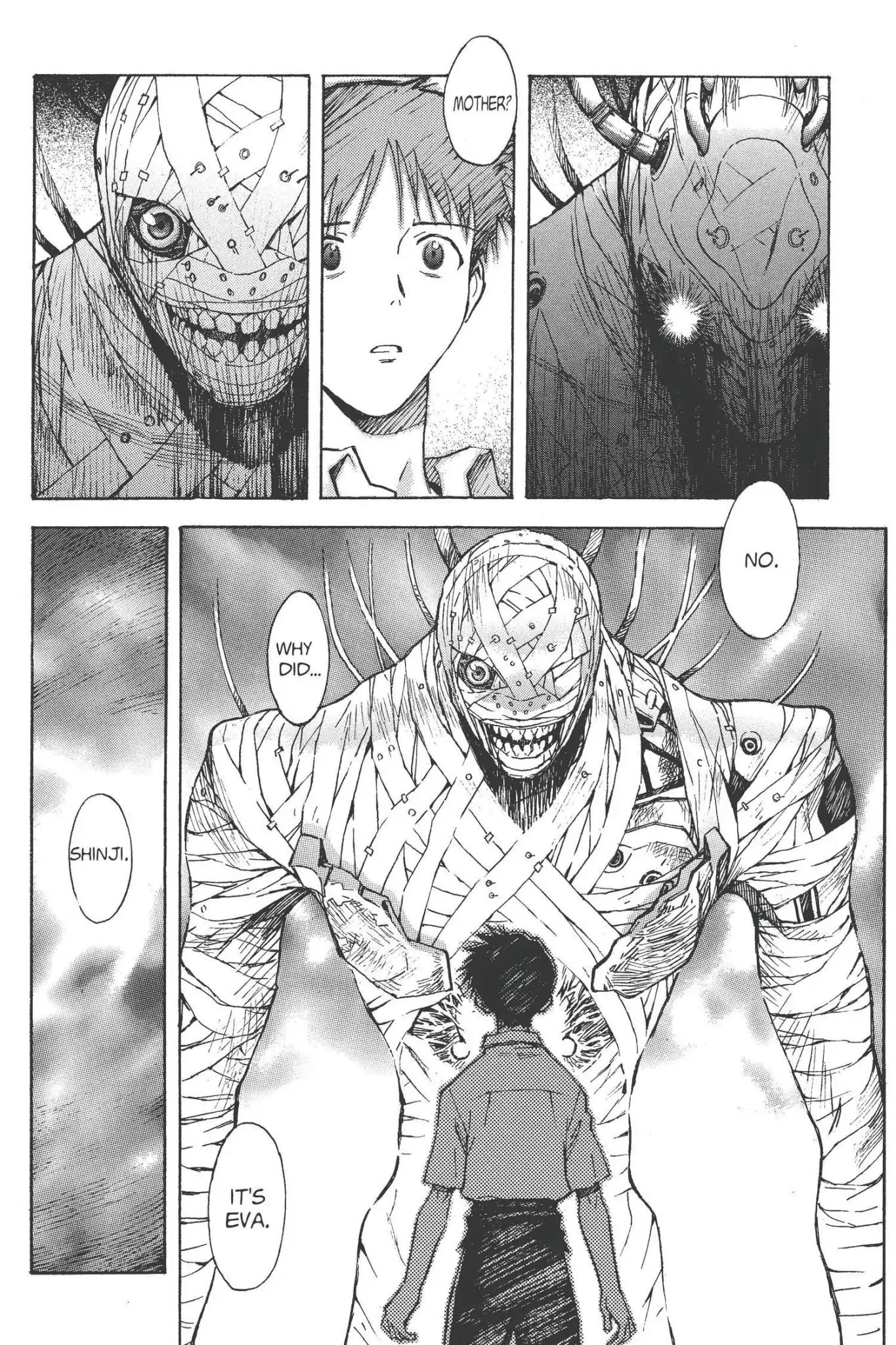 Shinseiki Evangelion Chapter 49 page 11 - Chapter 49: Vol.3 Stage 49: ...Kiss.
