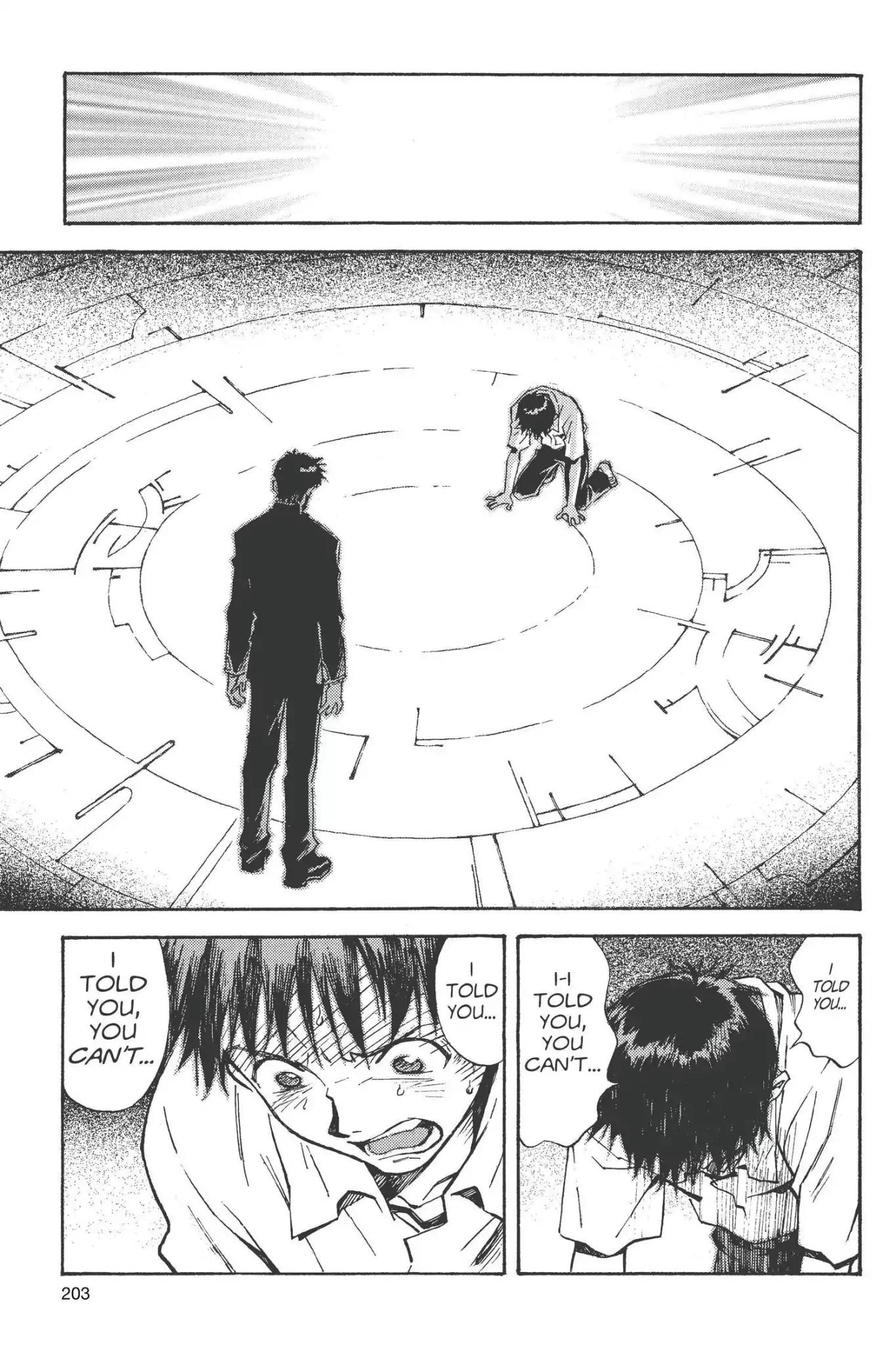Shinseiki Evangelion Chapter 49 page 14 - Chapter 49: Vol.3 Stage 49: ...Kiss.