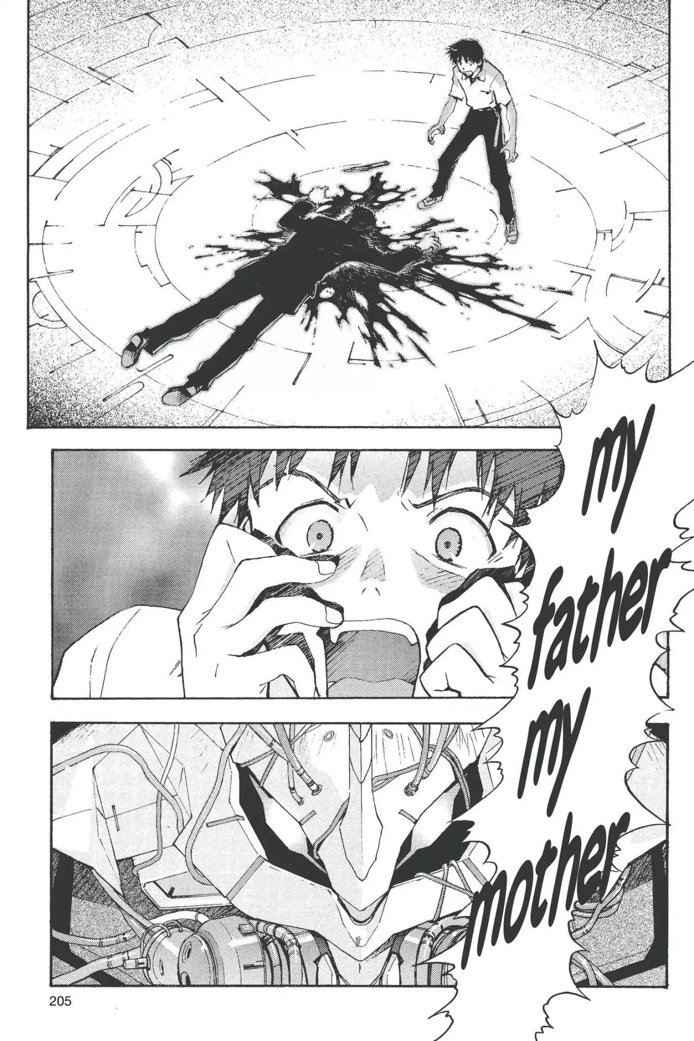 Shinseiki Evangelion Chapter 49 page 16 - Chapter 49: Vol.3 Stage 49: ...Kiss.