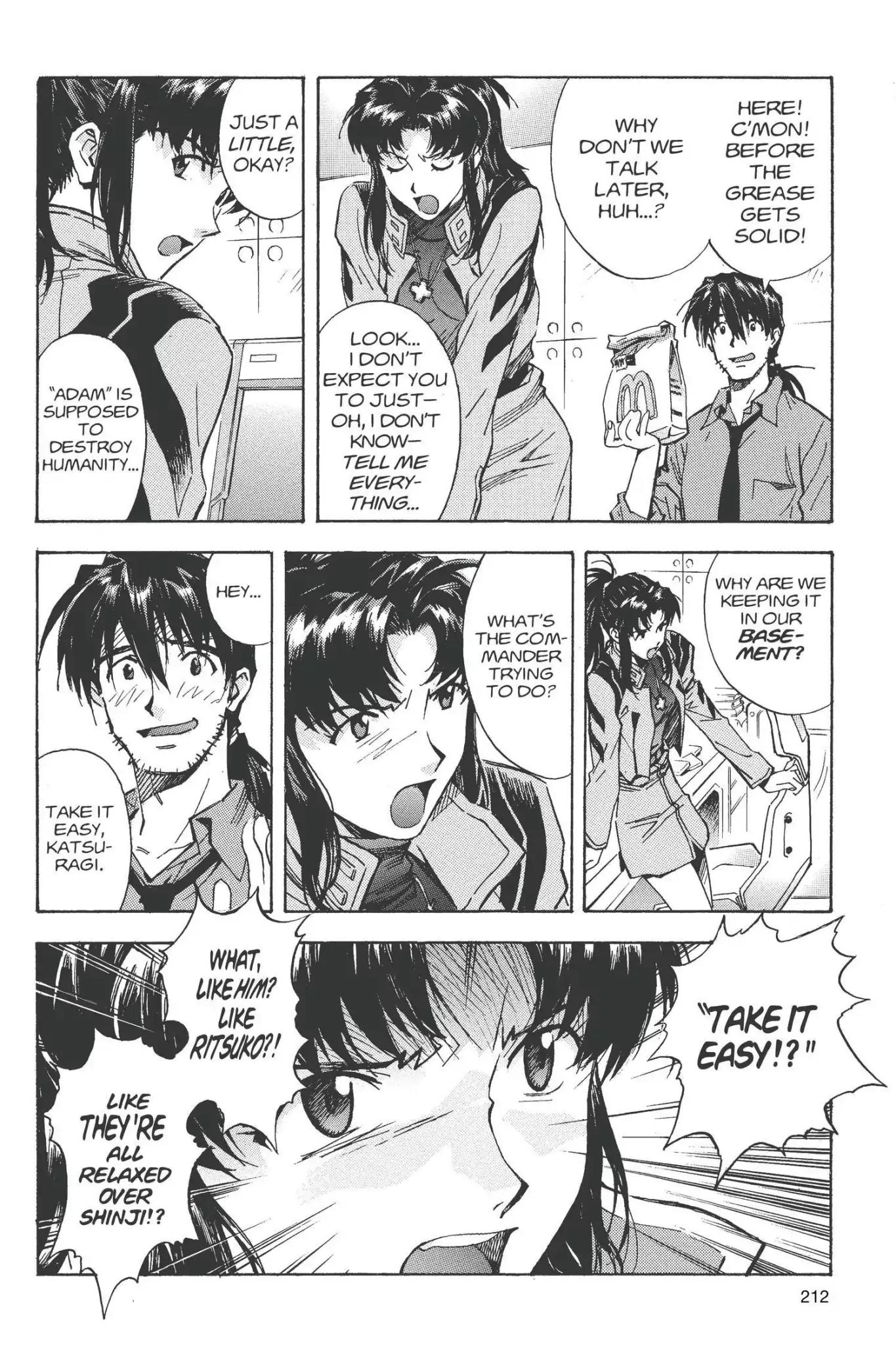 Shinseiki Evangelion Chapter 49 page 23 - Chapter 49: Vol.3 Stage 49: ...Kiss.