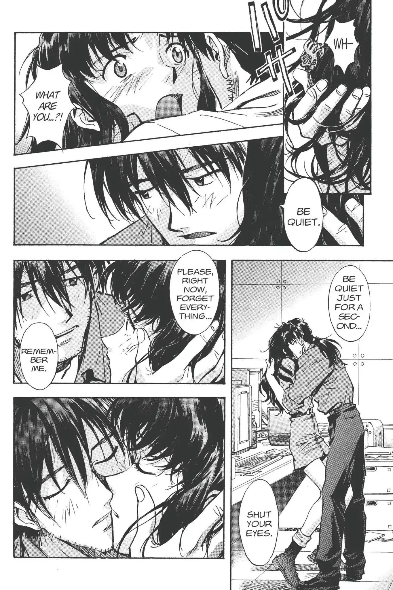 Shinseiki Evangelion Chapter 49 page 25 - Chapter 49: Vol.3 Stage 49: ...Kiss.