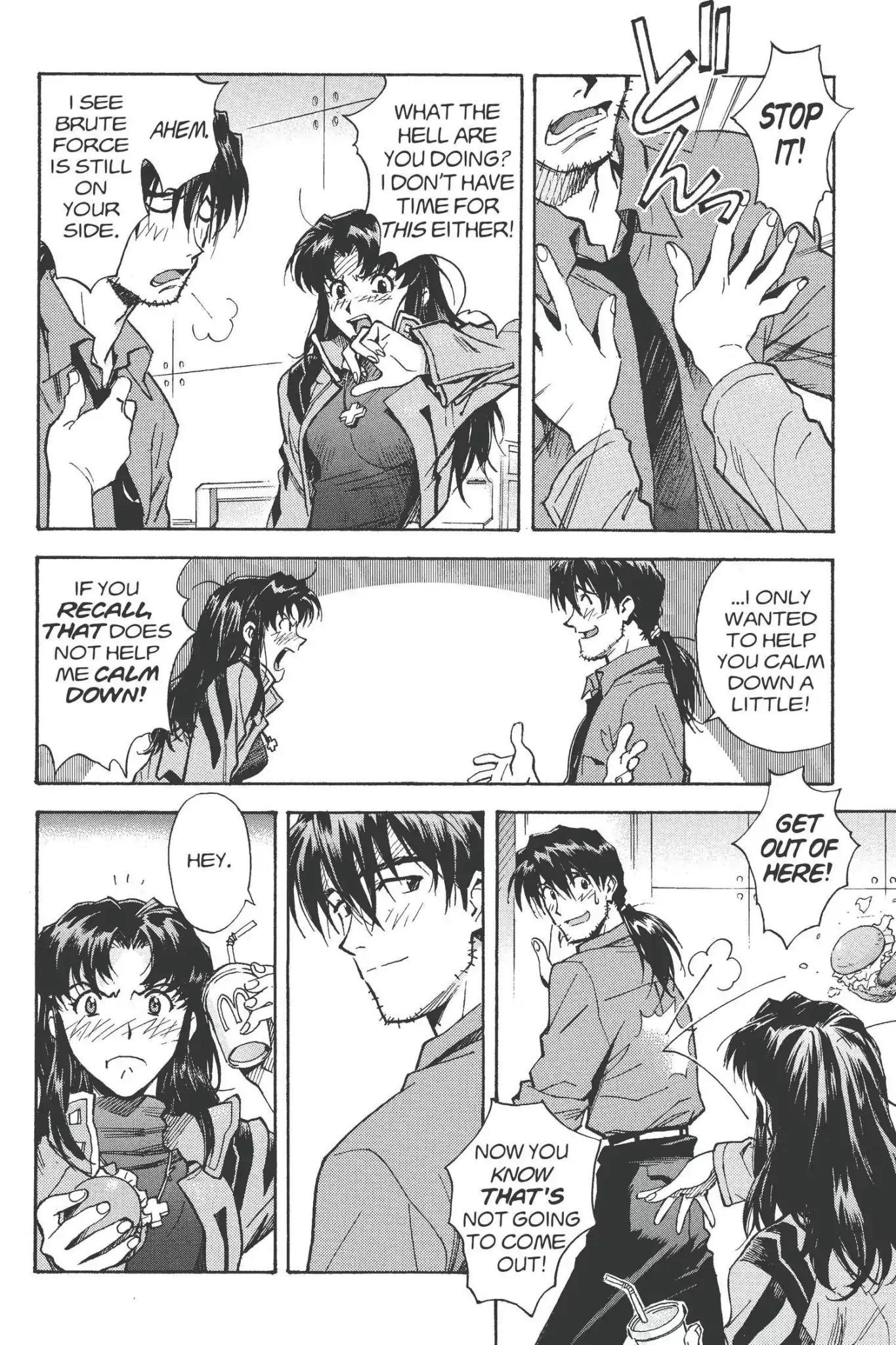 Shinseiki Evangelion Chapter 49 page 27 - Chapter 49: Vol.3 Stage 49: ...Kiss.