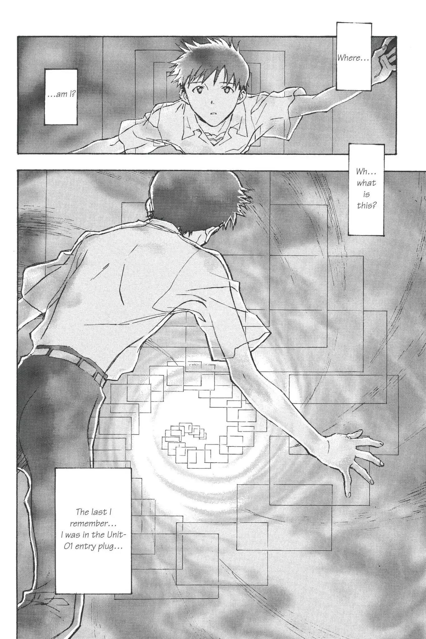 Shinseiki Evangelion Chapter 49 page 7 - Chapter 49: Vol.3 Stage 49: ...Kiss.