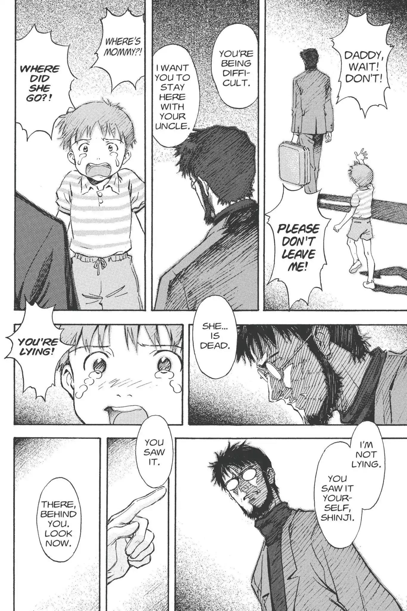 Shinseiki Evangelion Chapter 49 page 9 - Chapter 49: Vol.3 Stage 49: ...Kiss.