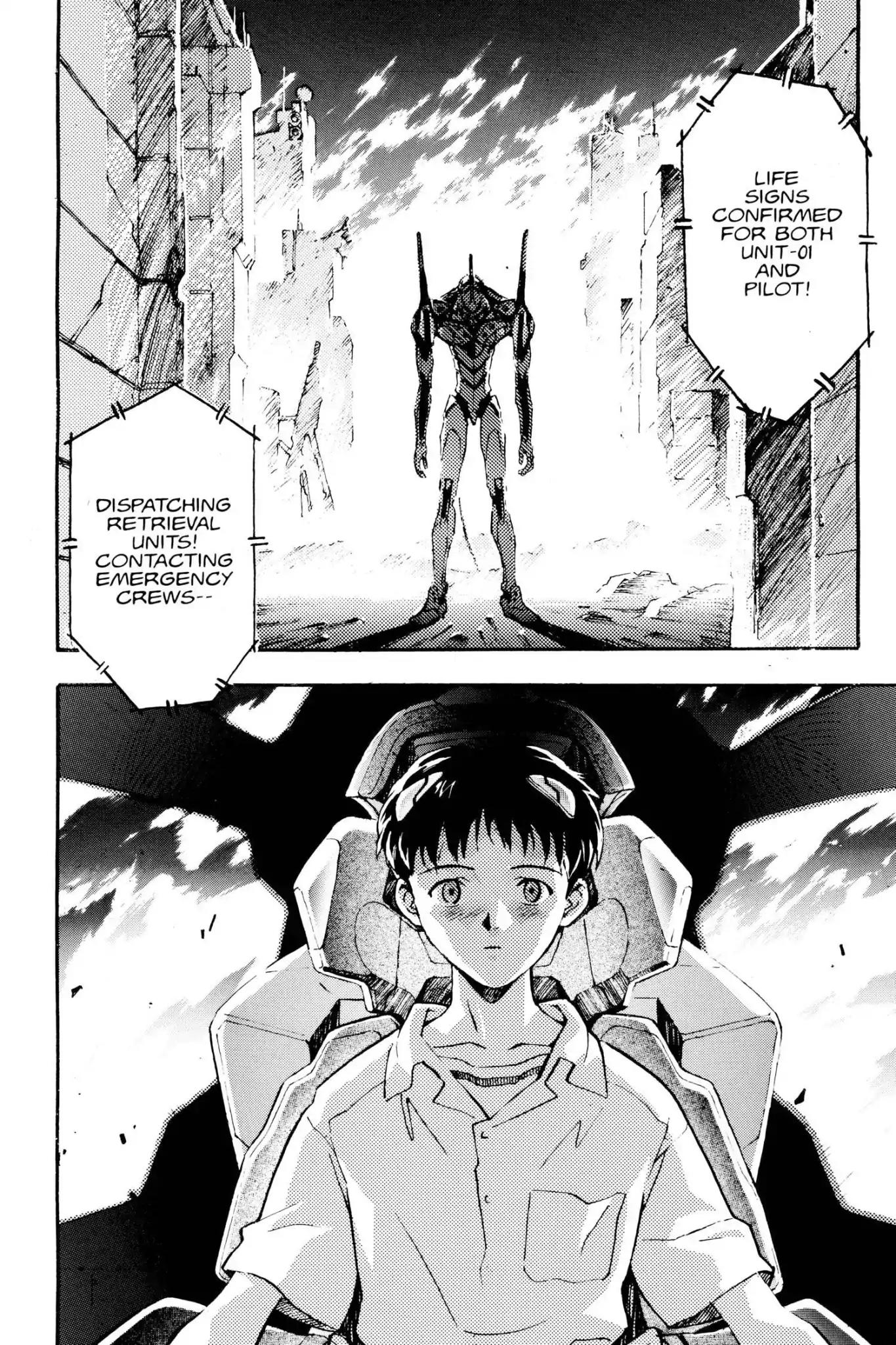 Shinseiki Evangelion Chapter 5 page 28 - Chapter 5: Vol.1 Stage 5: What Was Seen in the Well of Light