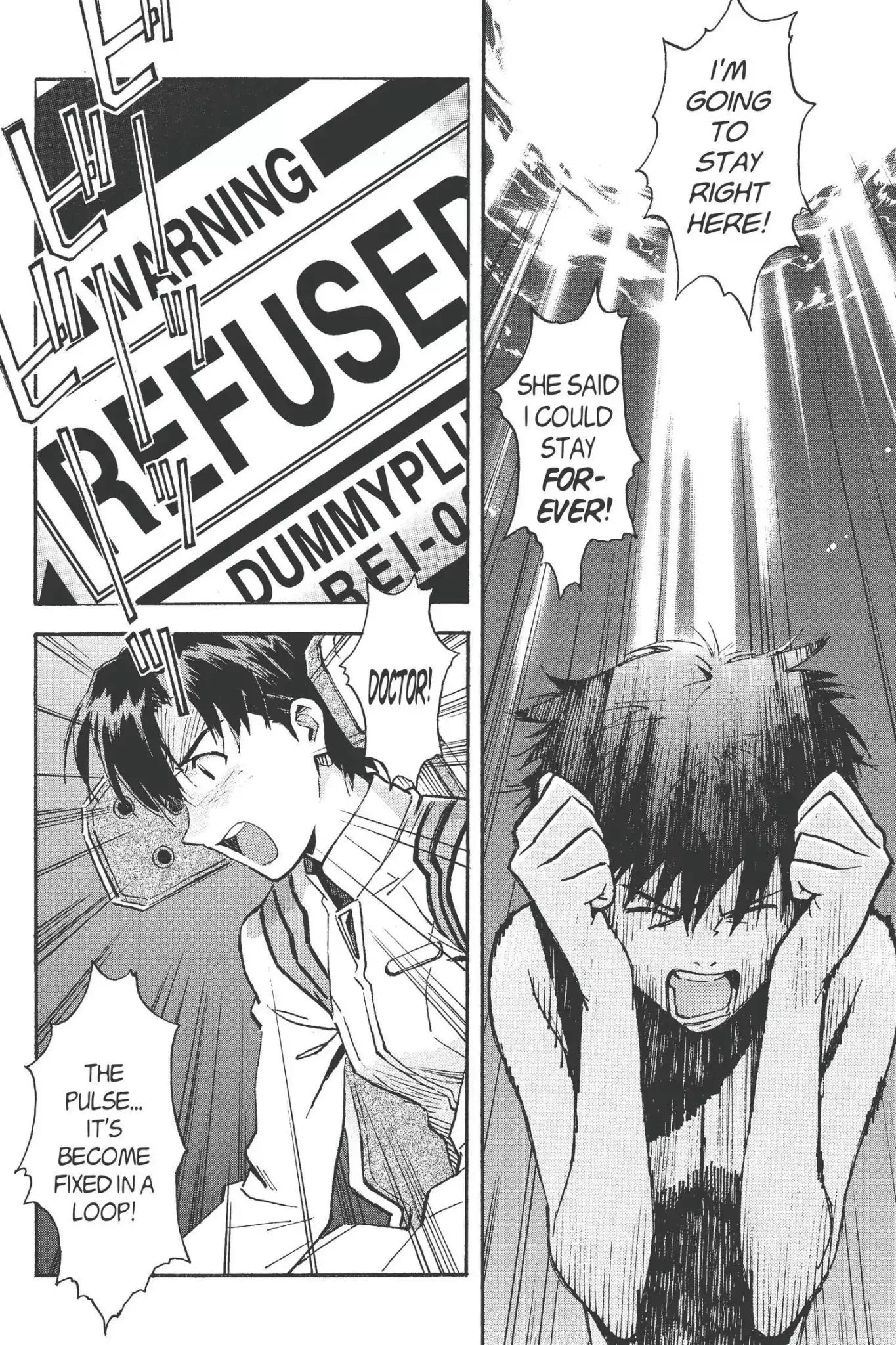 Shinseiki Evangelion Chapter 50 page 18 - Chapter 50: Vol.3 Stage 50: Into the Heart...