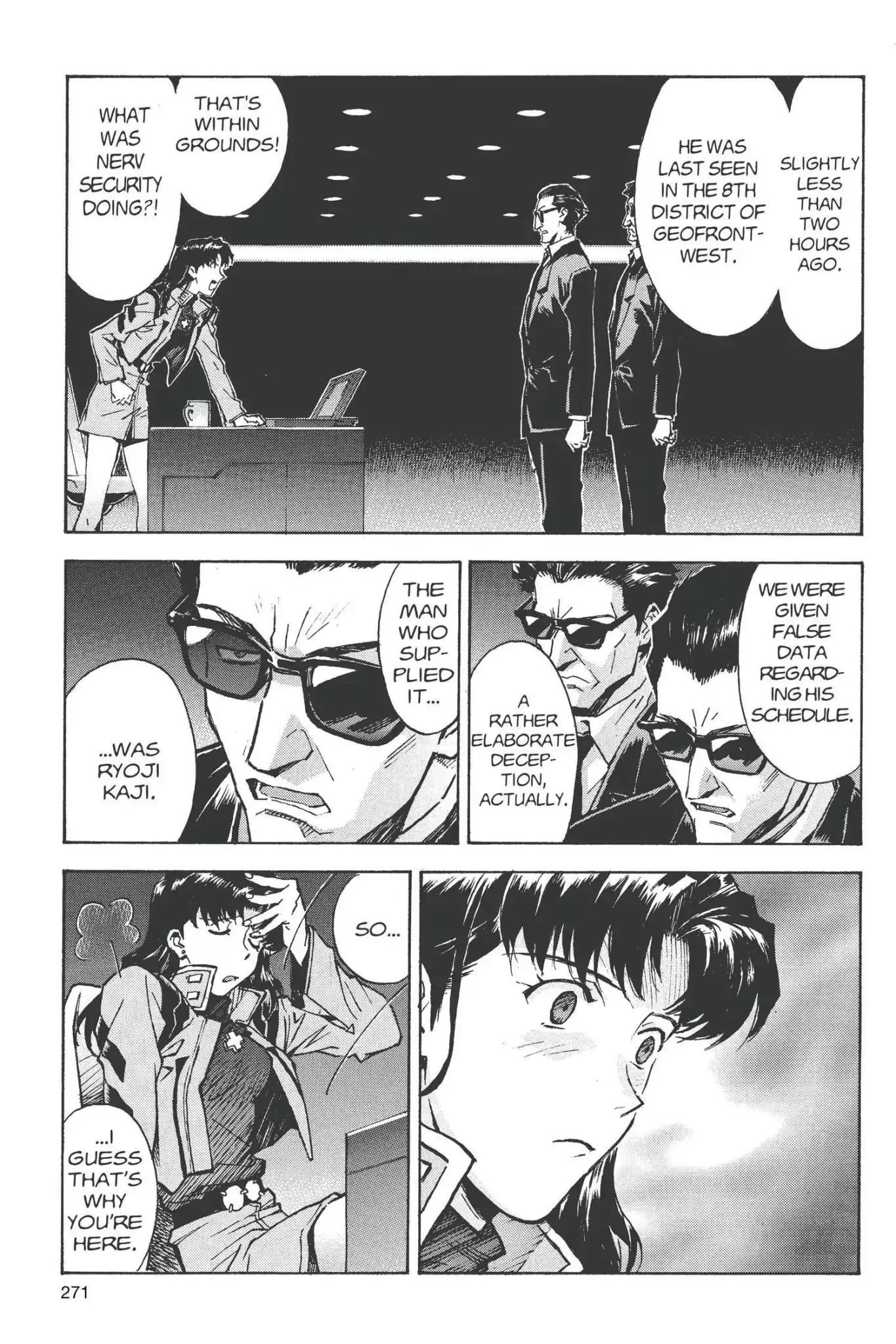 Shinseiki Evangelion Chapter 52 page 9 - Chapter 52: Vol.3 Stage 52: Flashback