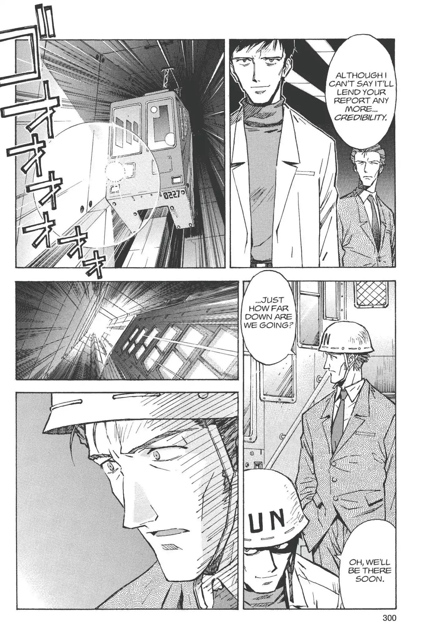 Shinseiki Evangelion Chapter 53 page 14 - Chapter 53: Vol.3 Stage 53: A Giant Made of Light