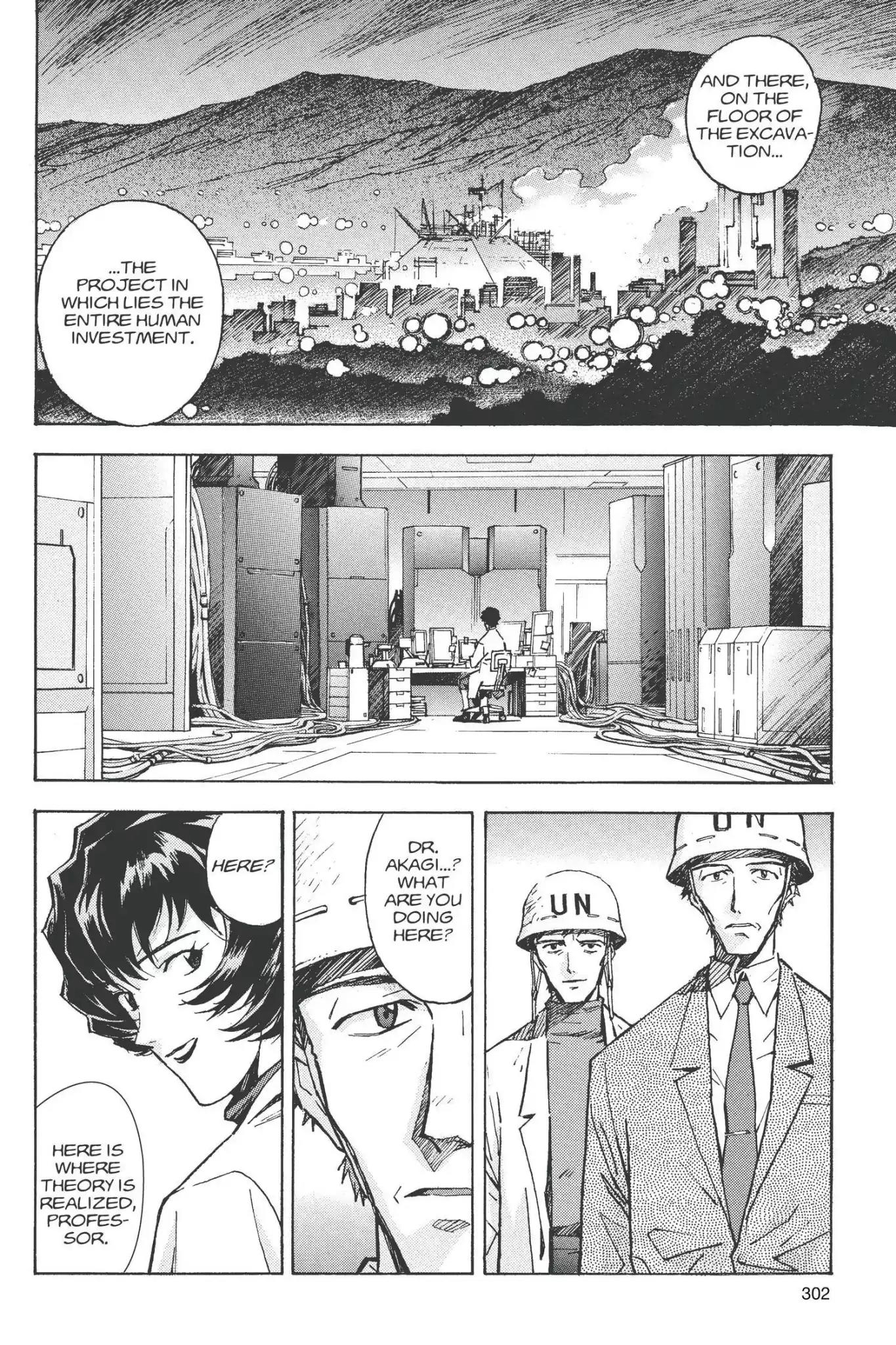 Shinseiki Evangelion Chapter 53 page 16 - Chapter 53: Vol.3 Stage 53: A Giant Made of Light