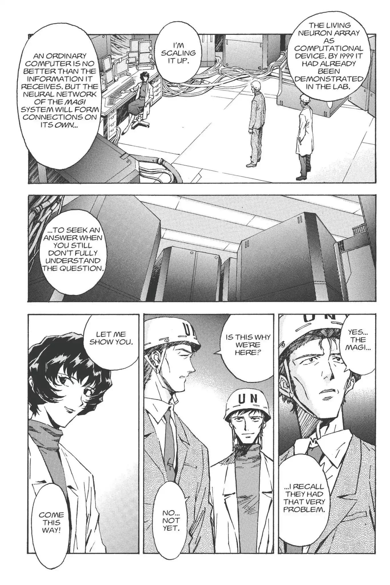Shinseiki Evangelion Chapter 53 page 17 - Chapter 53: Vol.3 Stage 53: A Giant Made of Light