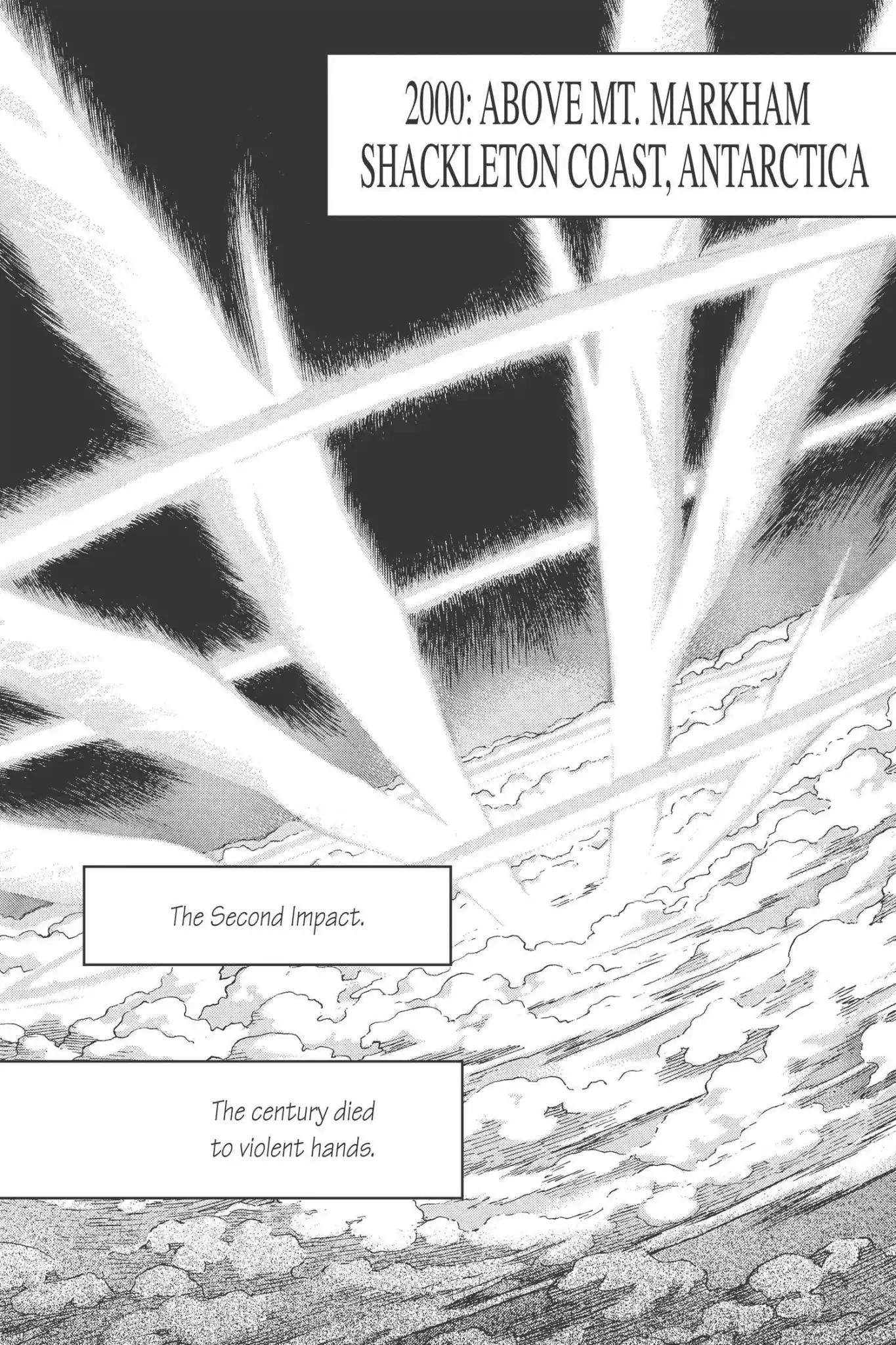 Shinseiki Evangelion Chapter 53 page 2 - Chapter 53: Vol.3 Stage 53: A Giant Made of Light