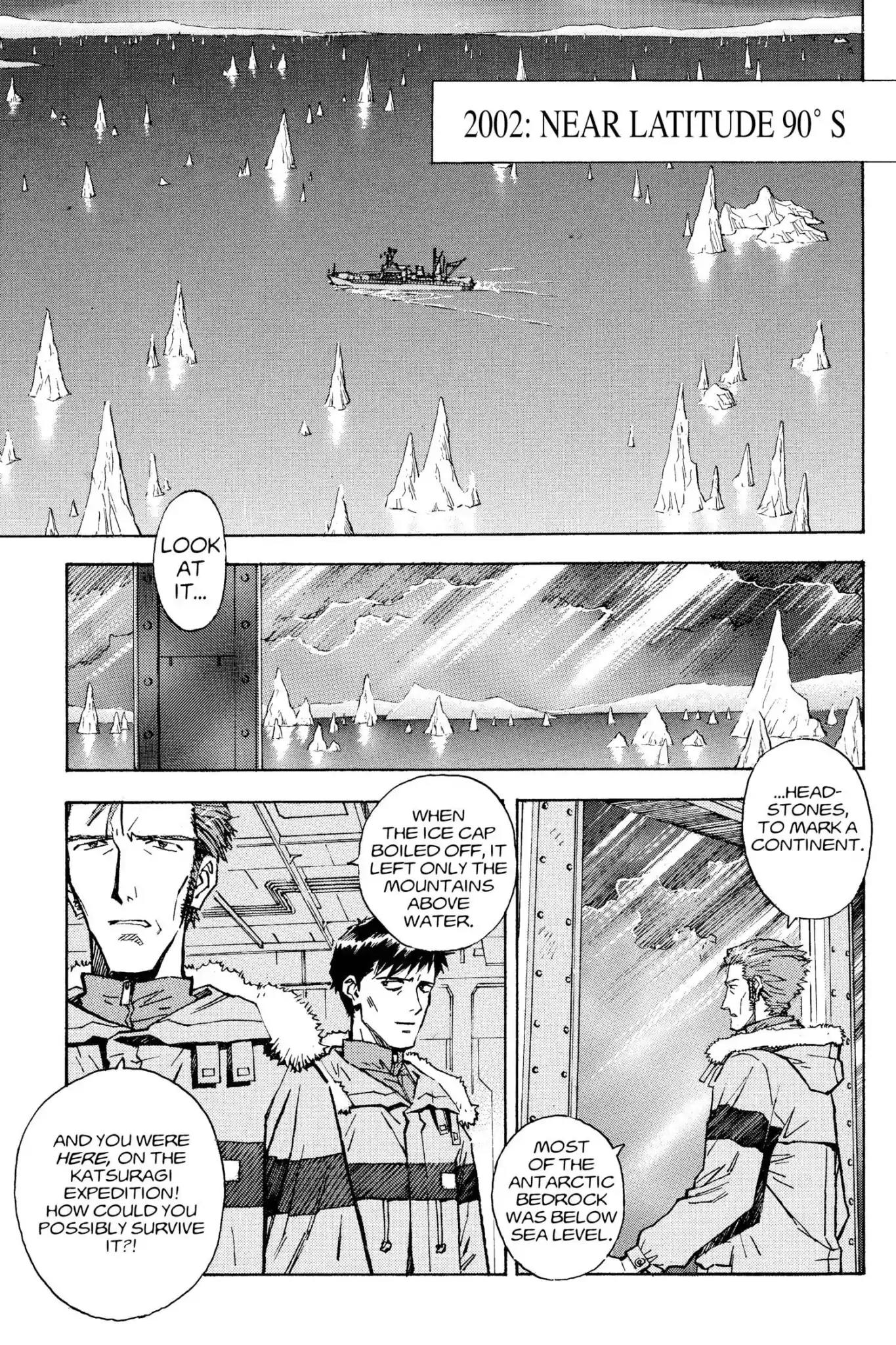 Shinseiki Evangelion Chapter 53 page 3 - Chapter 53: Vol.3 Stage 53: A Giant Made of Light
