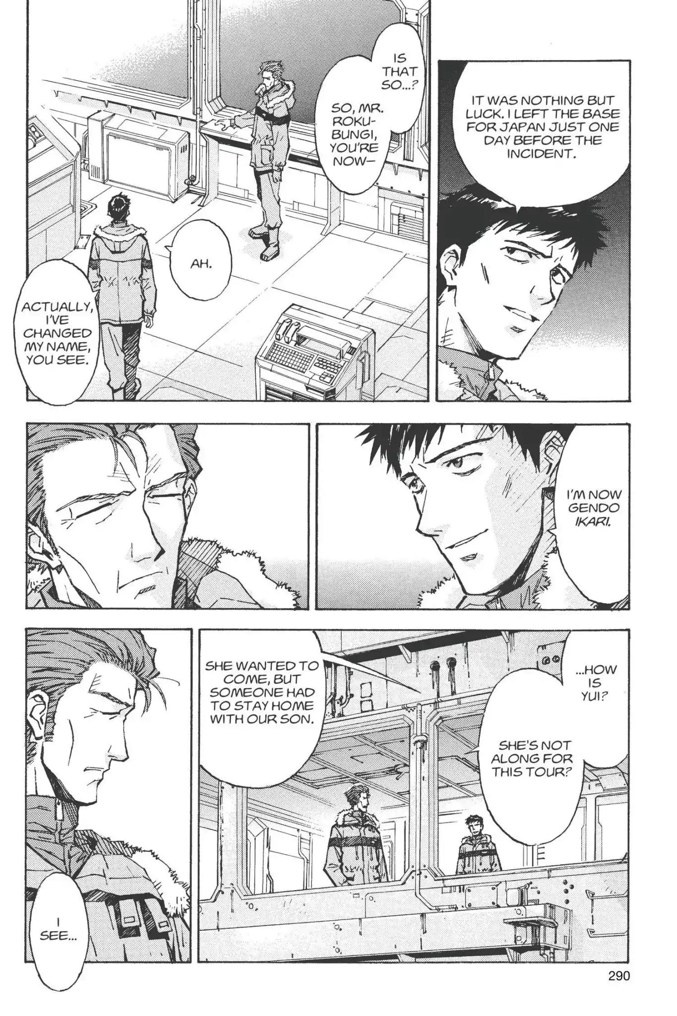 Shinseiki Evangelion Chapter 53 page 4 - Chapter 53: Vol.3 Stage 53: A Giant Made of Light