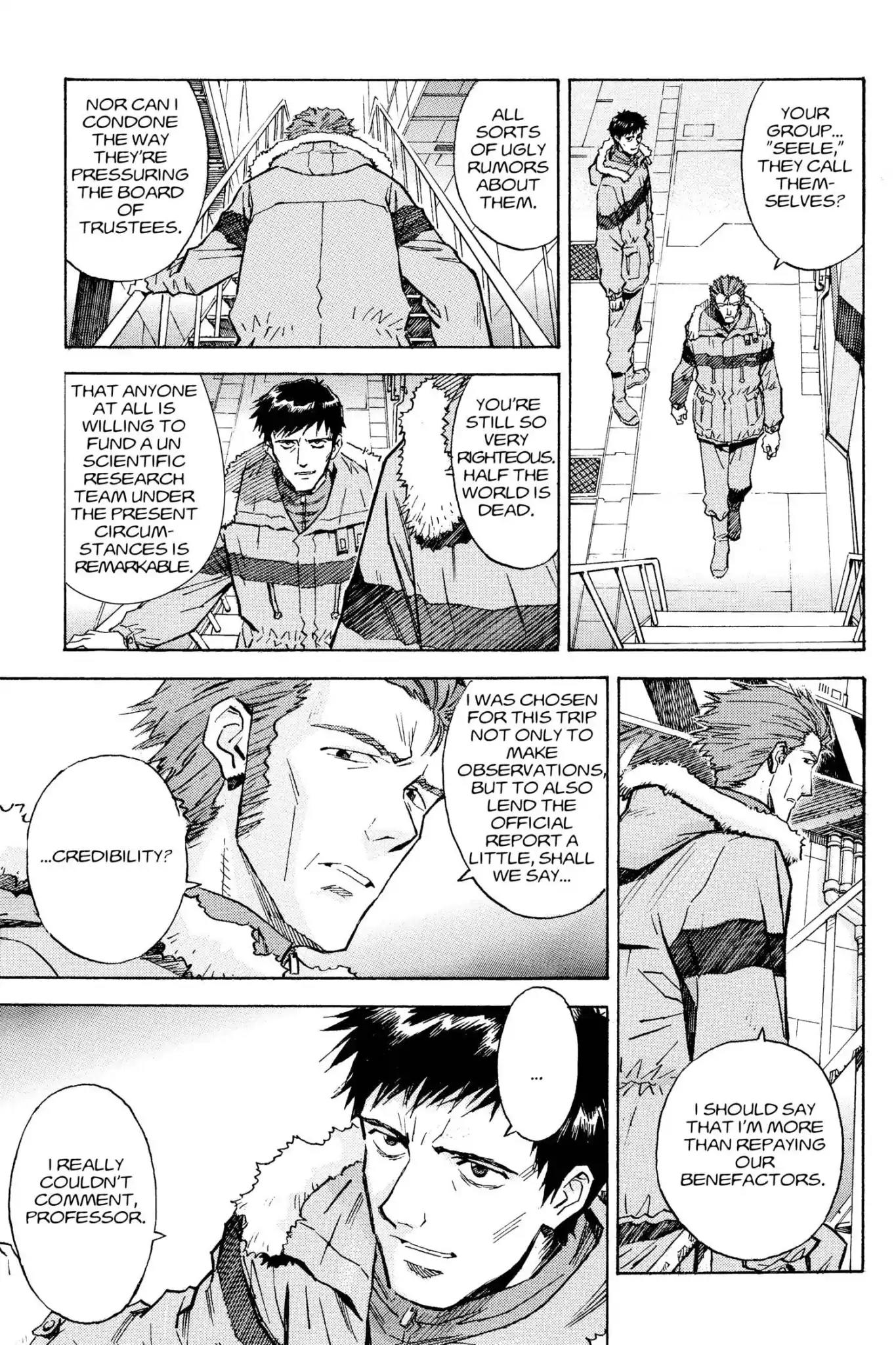 Shinseiki Evangelion Chapter 53 page 5 - Chapter 53: Vol.3 Stage 53: A Giant Made of Light