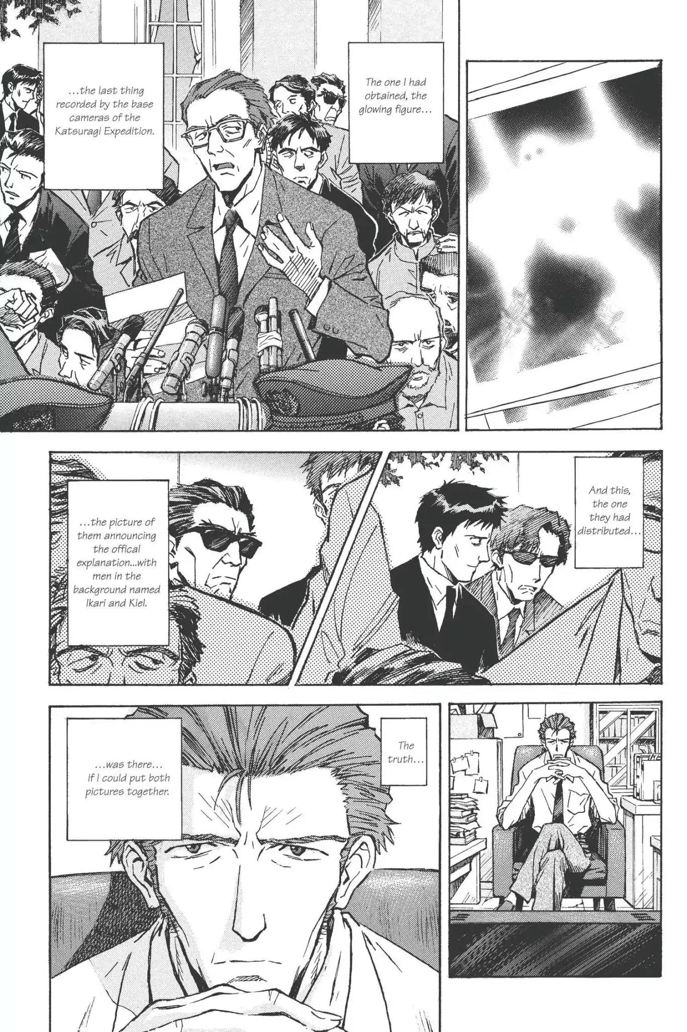 Shinseiki Evangelion Chapter 53 page 7 - Chapter 53: Vol.3 Stage 53: A Giant Made of Light