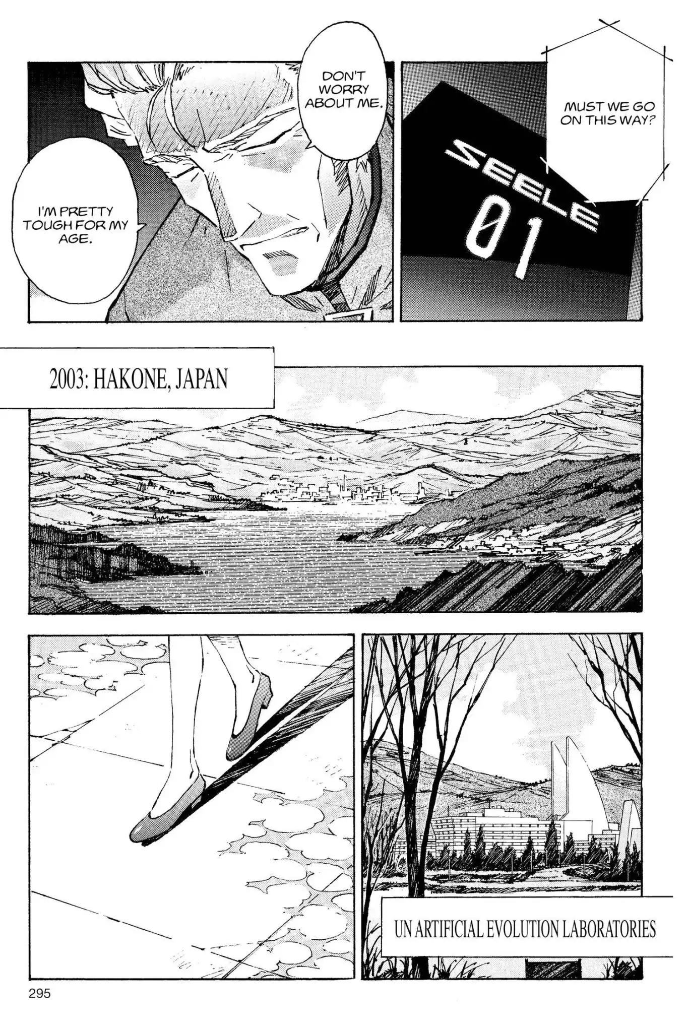 Shinseiki Evangelion Chapter 53 page 9 - Chapter 53: Vol.3 Stage 53: A Giant Made of Light