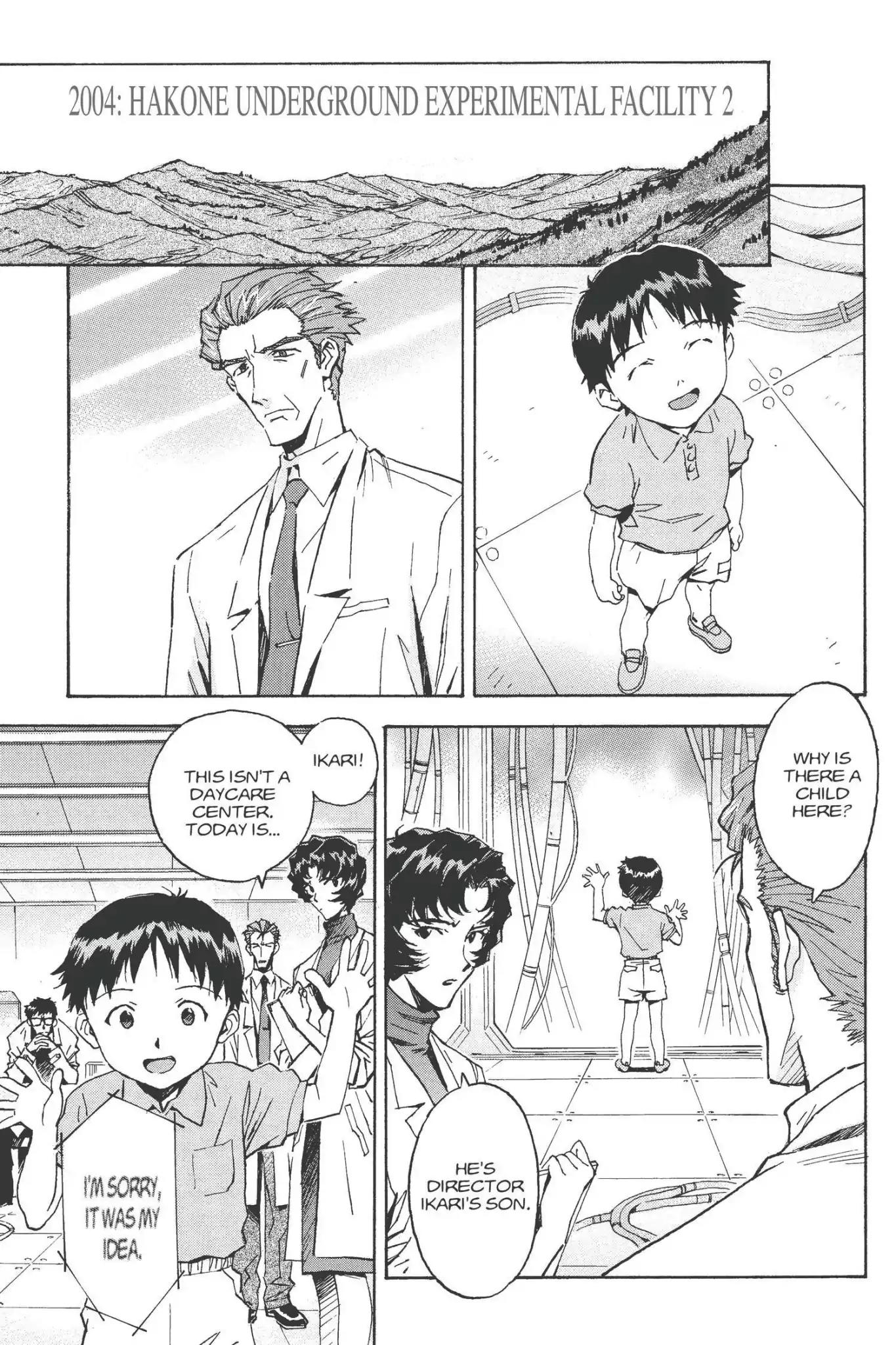 Shinseiki Evangelion Chapter 54 page 11 - Chapter 54: Vol.3 Stage 54: The Birth of NERV