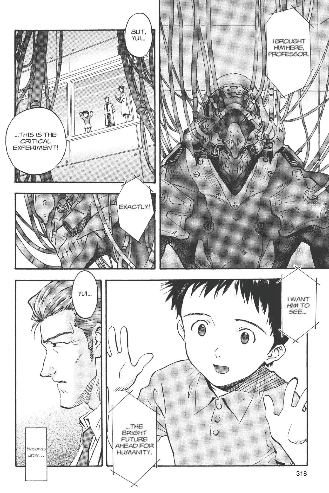 Shinseiki Evangelion Chapter 54 page 12 - Chapter 54: Vol.3 Stage 54: The Birth of NERV