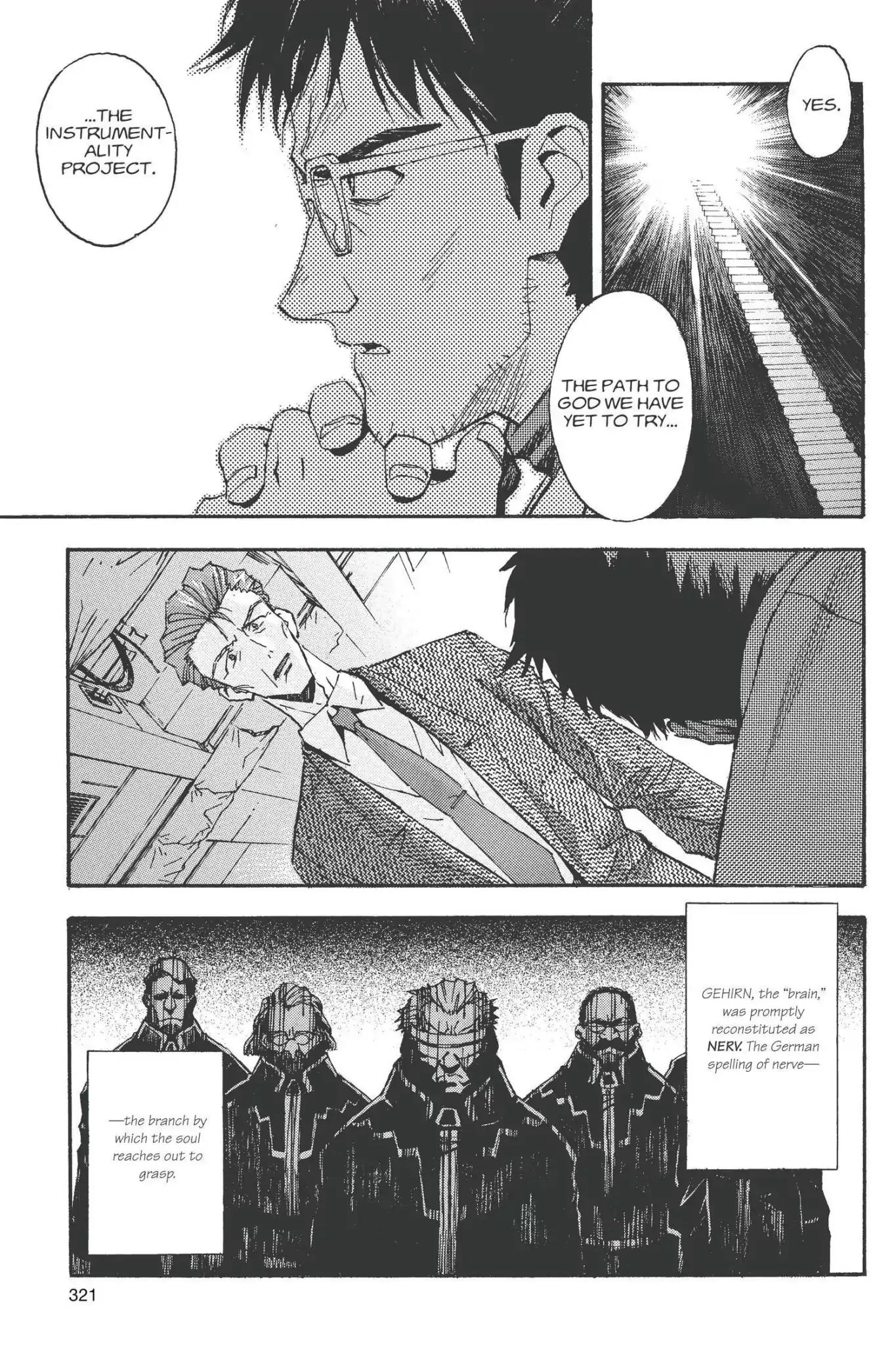 Shinseiki Evangelion Chapter 54 page 15 - Chapter 54: Vol.3 Stage 54: The Birth of NERV