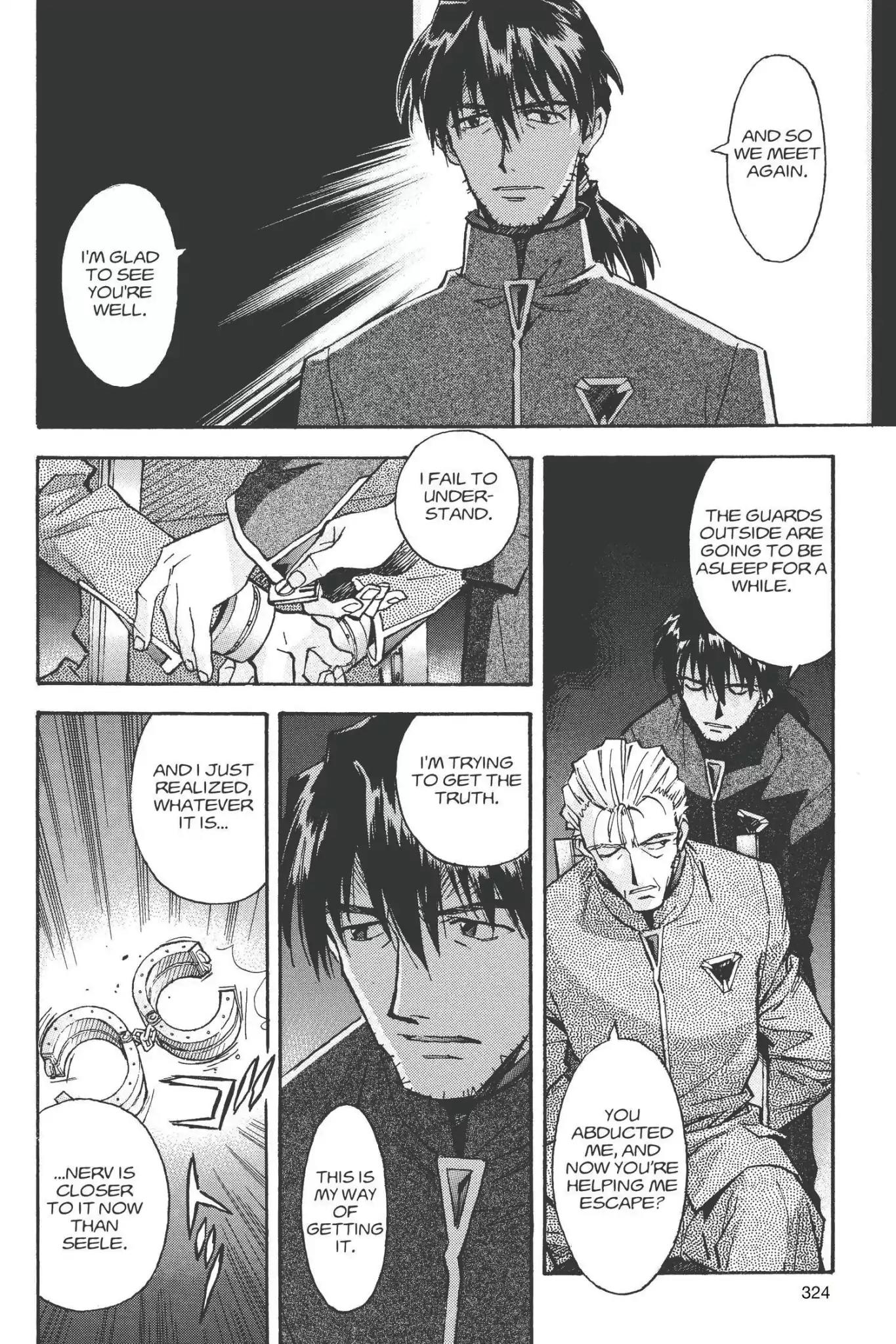 Shinseiki Evangelion Chapter 54 page 18 - Chapter 54: Vol.3 Stage 54: The Birth of NERV