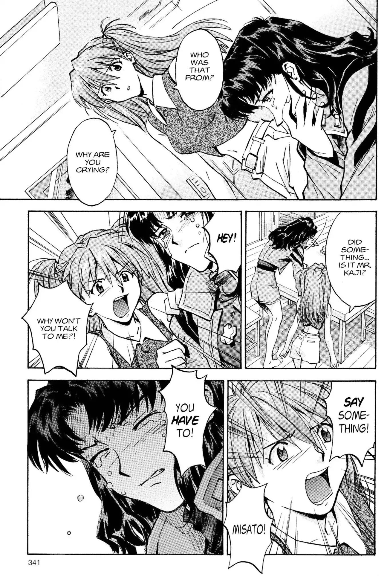 Shinseiki Evangelion Chapter 55 page 14 - Chapter 55: Vol.3 Stage 55: Message