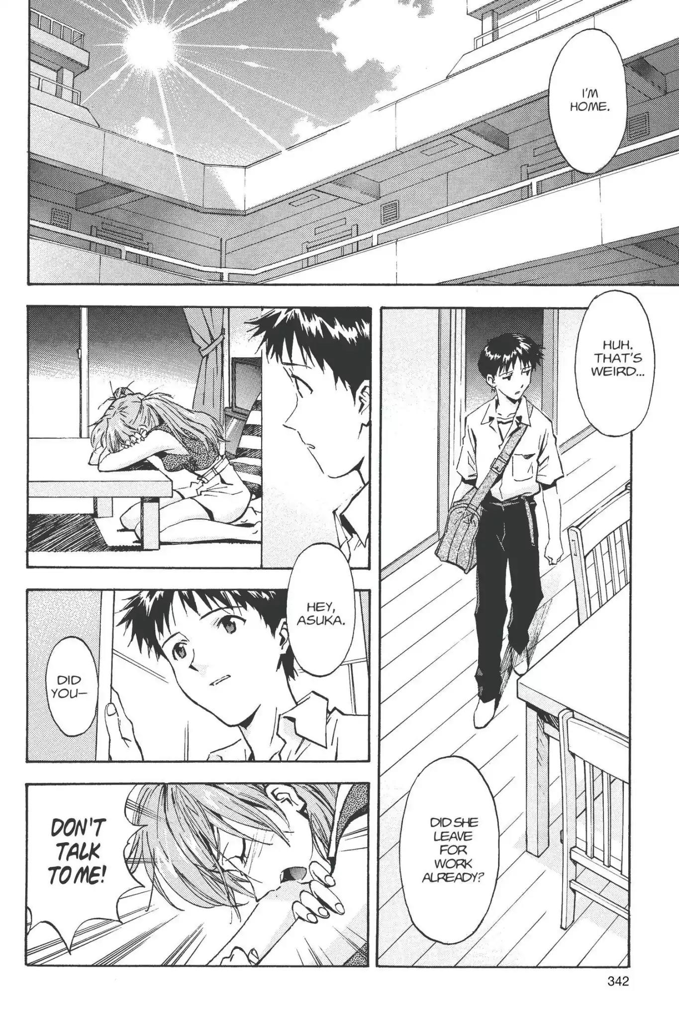 Shinseiki Evangelion Chapter 55 page 15 - Chapter 55: Vol.3 Stage 55: Message