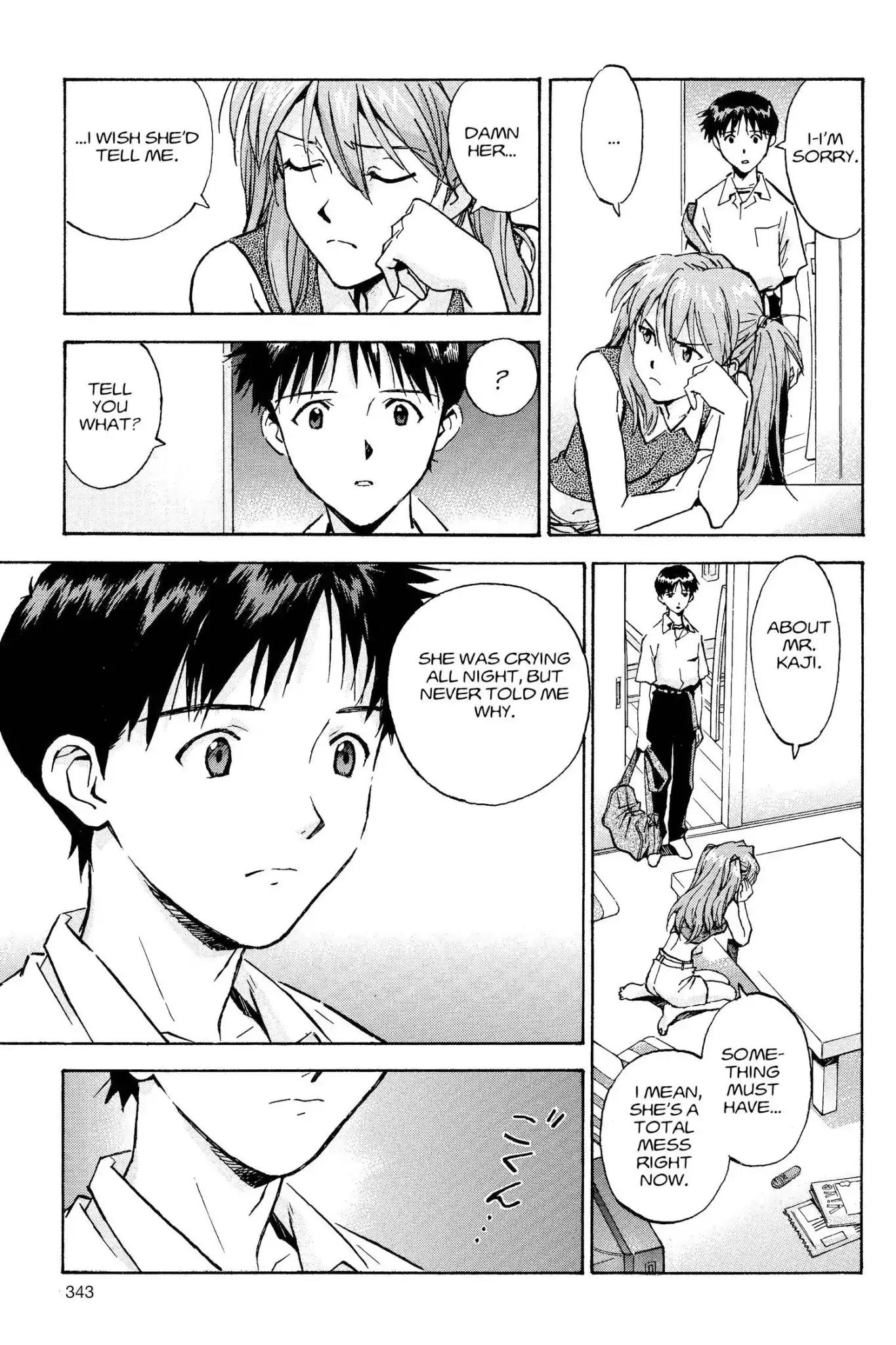 Shinseiki Evangelion Chapter 55 page 16 - Chapter 55: Vol.3 Stage 55: Message