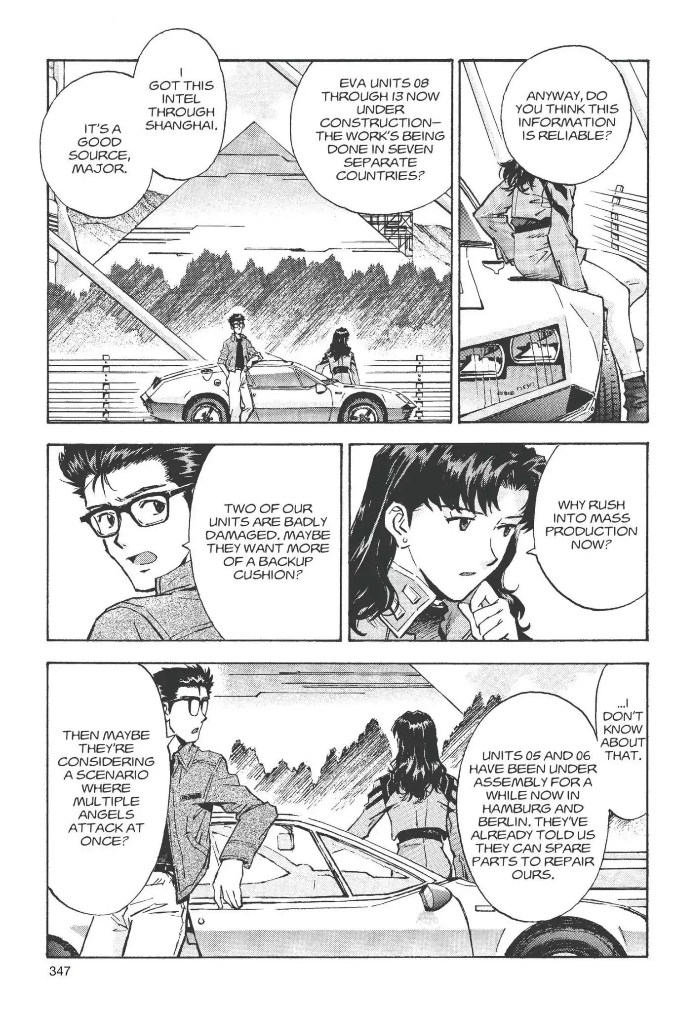 Shinseiki Evangelion Chapter 55 page 20 - Chapter 55: Vol.3 Stage 55: Message