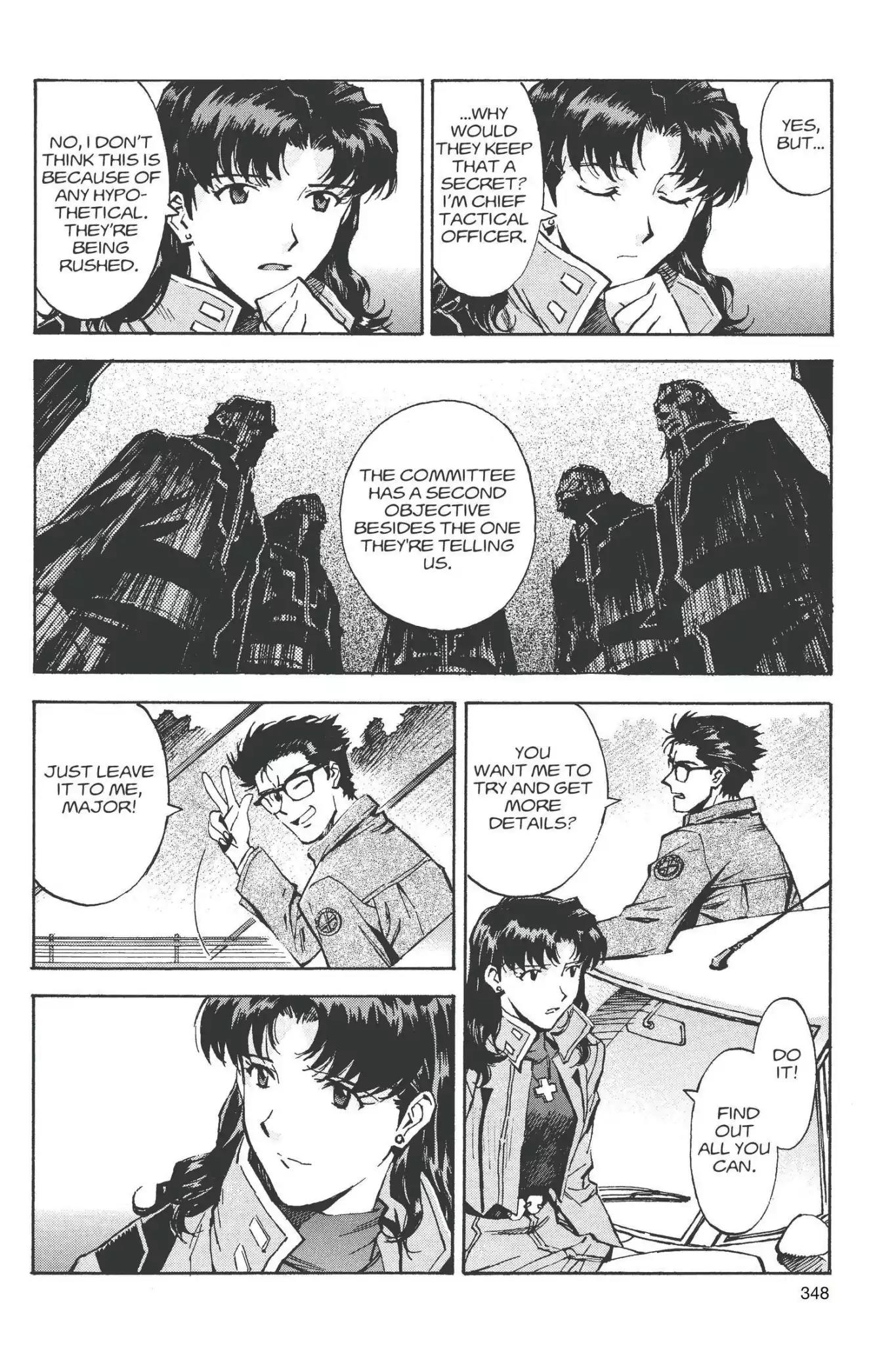 Shinseiki Evangelion Chapter 55 page 21 - Chapter 55: Vol.3 Stage 55: Message