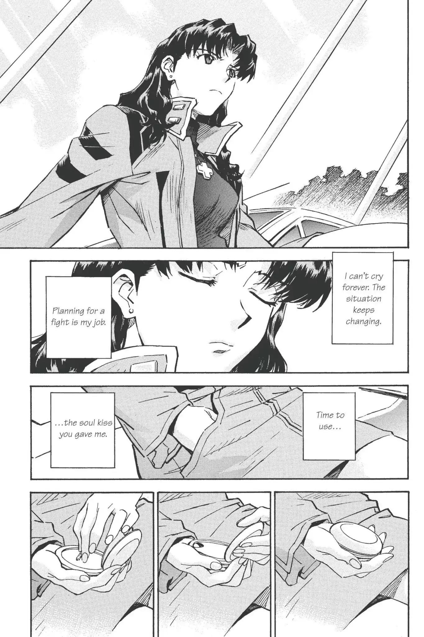 Shinseiki Evangelion Chapter 55 page 22 - Chapter 55: Vol.3 Stage 55: Message