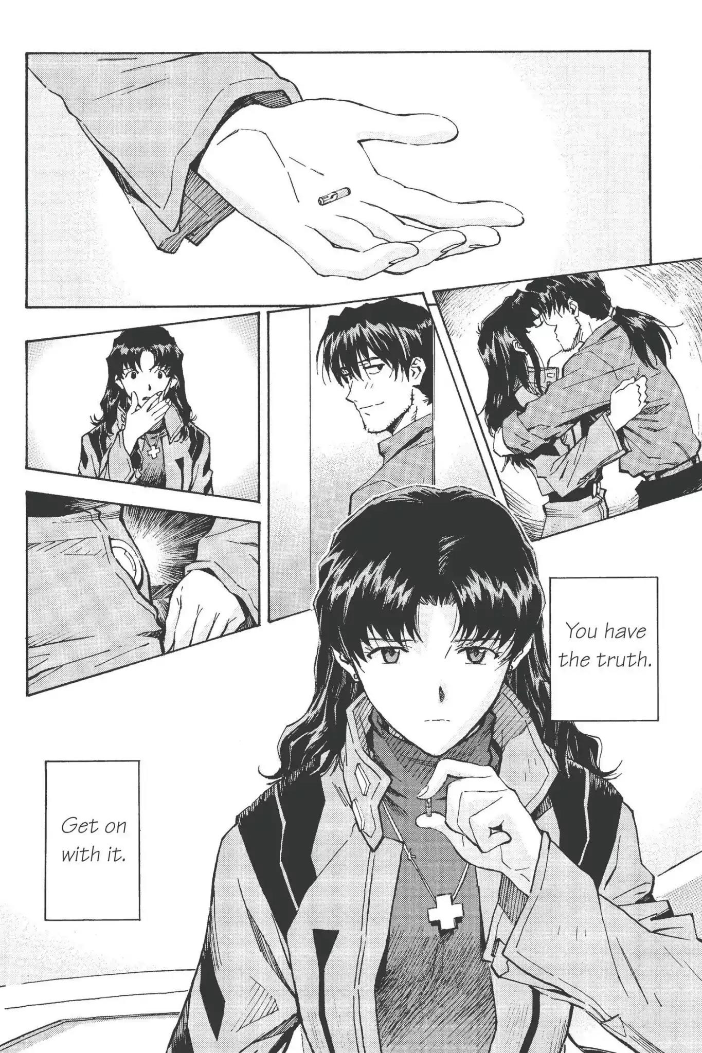 Shinseiki Evangelion Chapter 55 page 23 - Chapter 55: Vol.3 Stage 55: Message