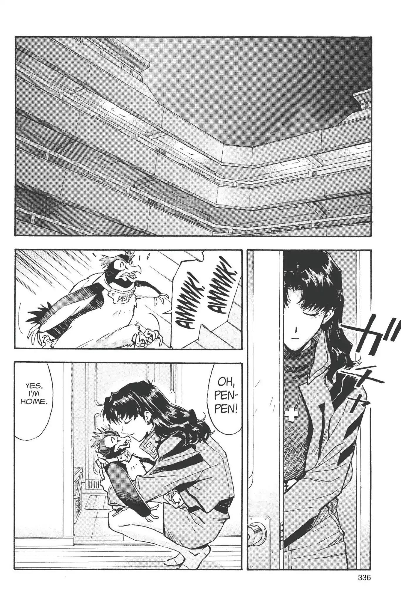Shinseiki Evangelion Chapter 55 page 9 - Chapter 55: Vol.3 Stage 55: Message