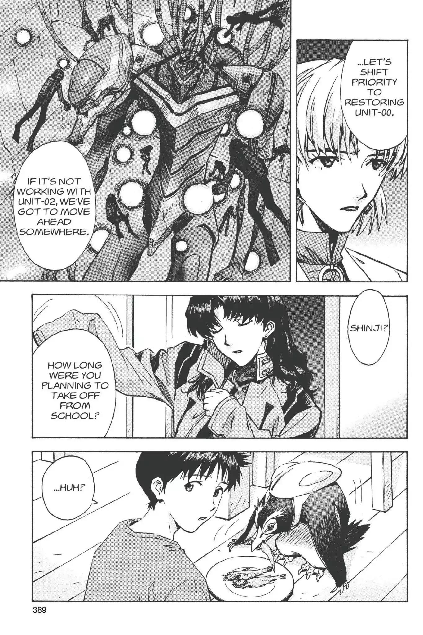 Shinseiki Evangelion Chapter 57 page 13 - Chapter 57: Vol.3 Stage 57: The Fifth Child