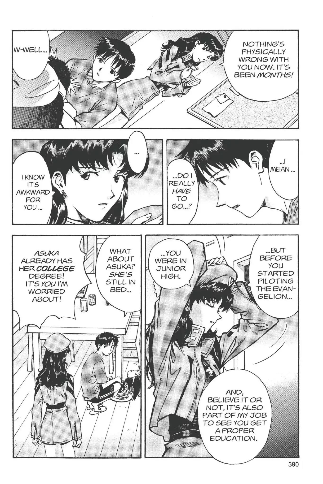 Shinseiki Evangelion Chapter 57 page 14 - Chapter 57: Vol.3 Stage 57: The Fifth Child