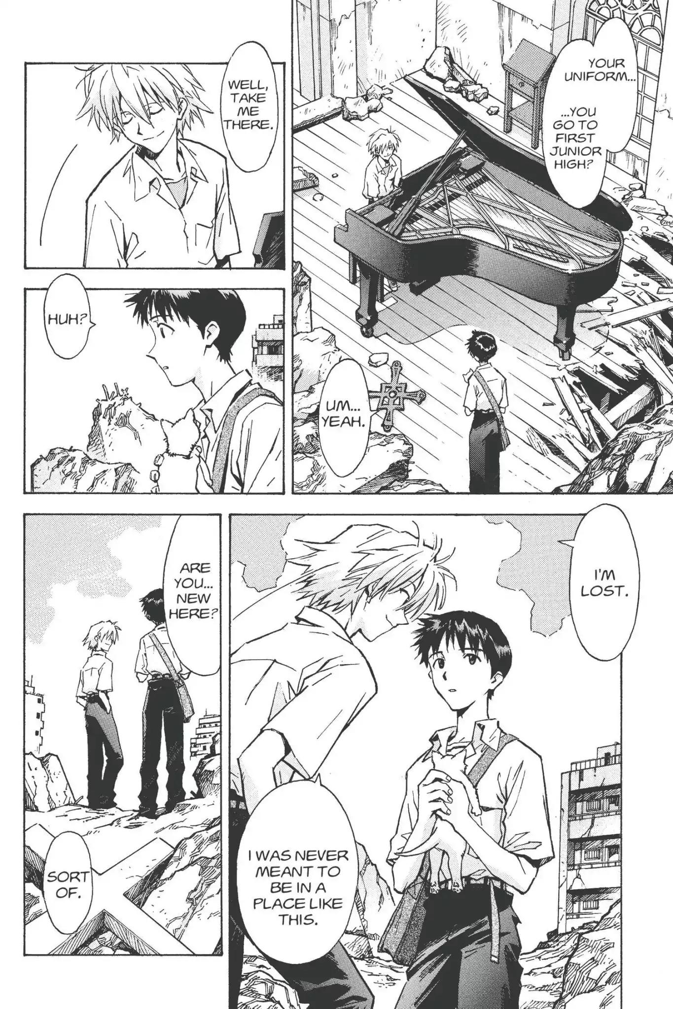 Shinseiki Evangelion Chapter 57 page 22 - Chapter 57: Vol.3 Stage 57: The Fifth Child