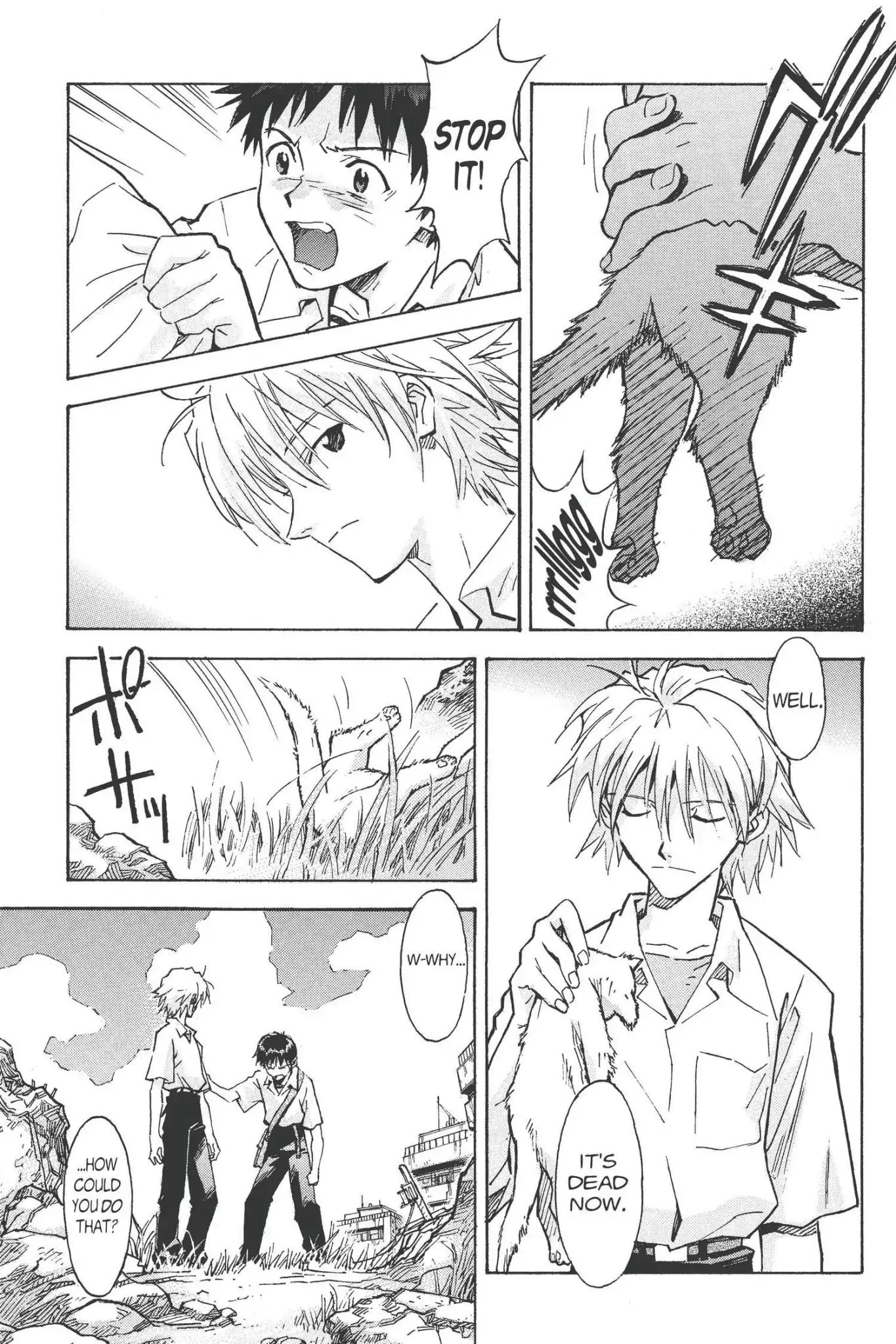 Shinseiki Evangelion Chapter 57 page 25 - Chapter 57: Vol.3 Stage 57: The Fifth Child