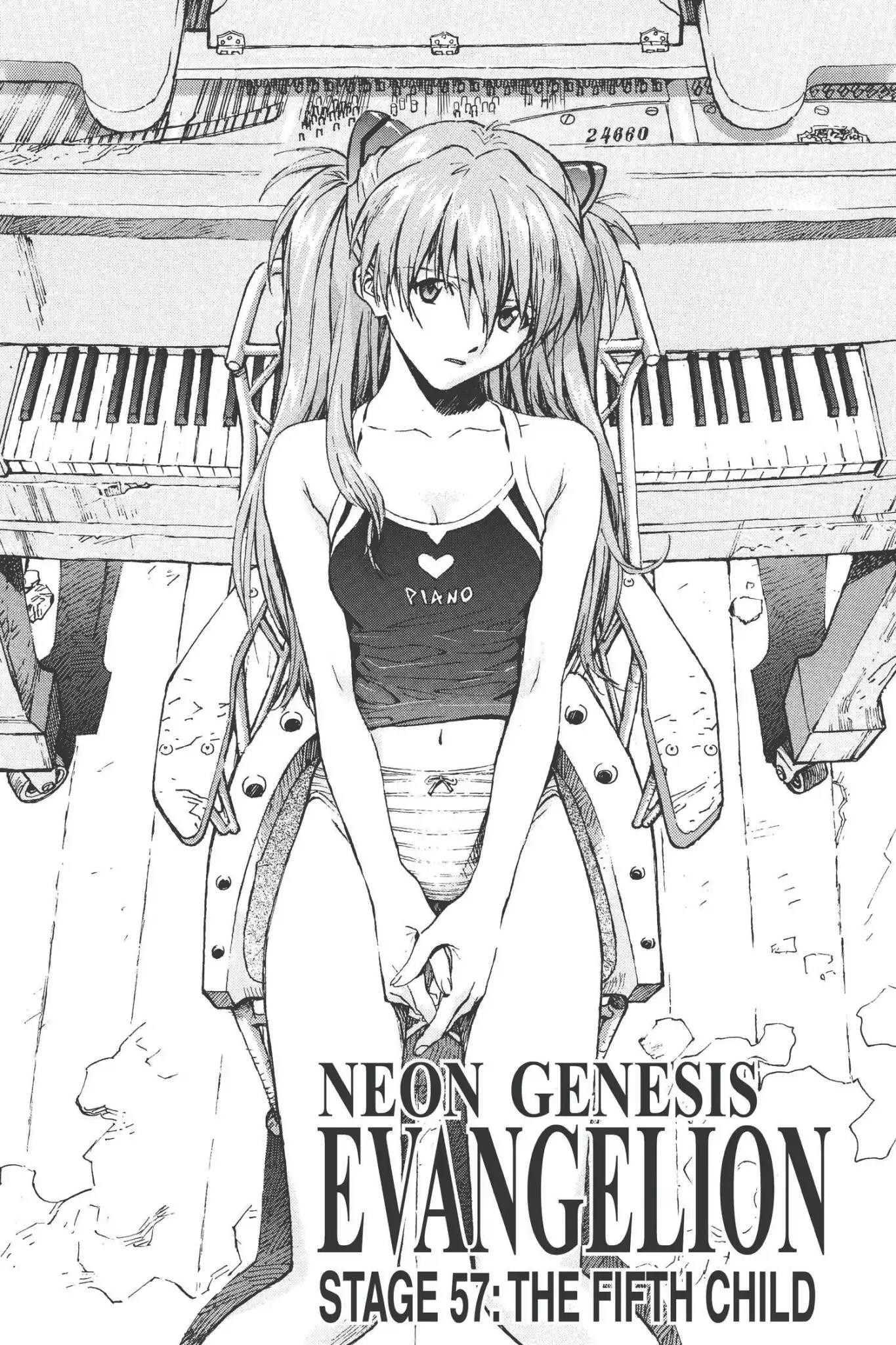 Shinseiki Evangelion Chapter 57 page 7 - Chapter 57: Vol.3 Stage 57: The Fifth Child