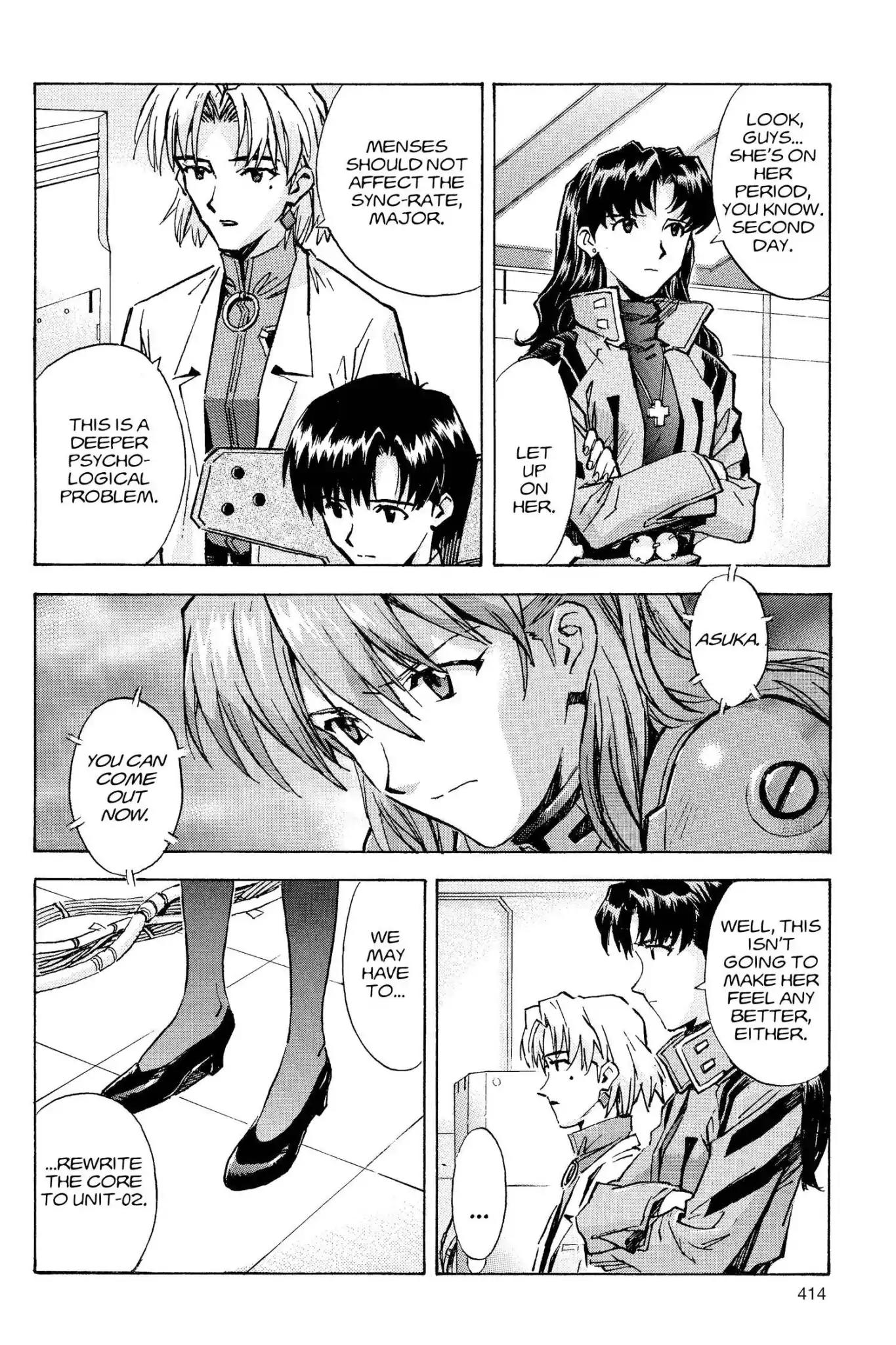 Shinseiki Evangelion Chapter 58 page 10 - Chapter 58: Vol.3 Stage 58: Rejection