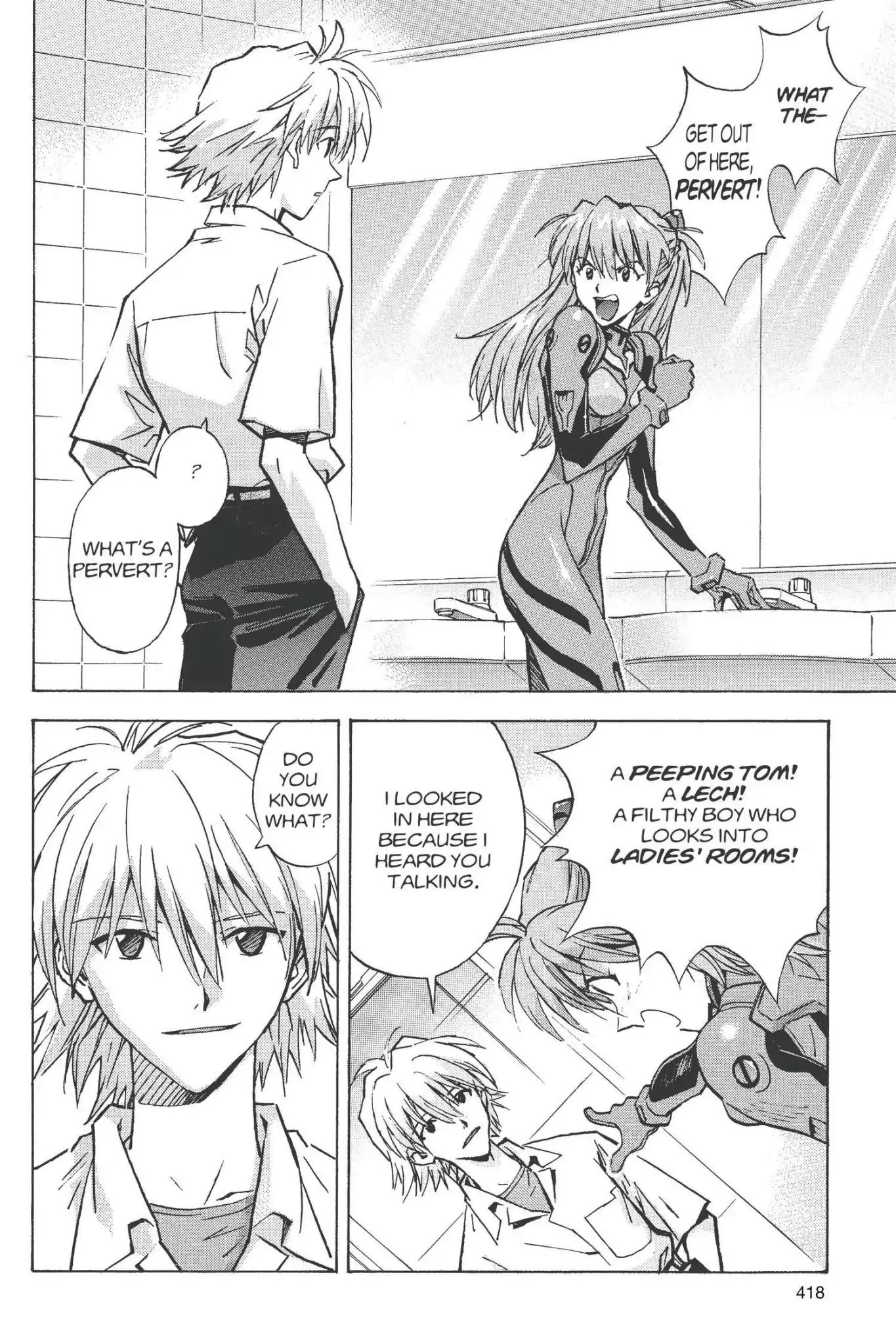 Shinseiki Evangelion Chapter 58 page 14 - Chapter 58: Vol.3 Stage 58: Rejection