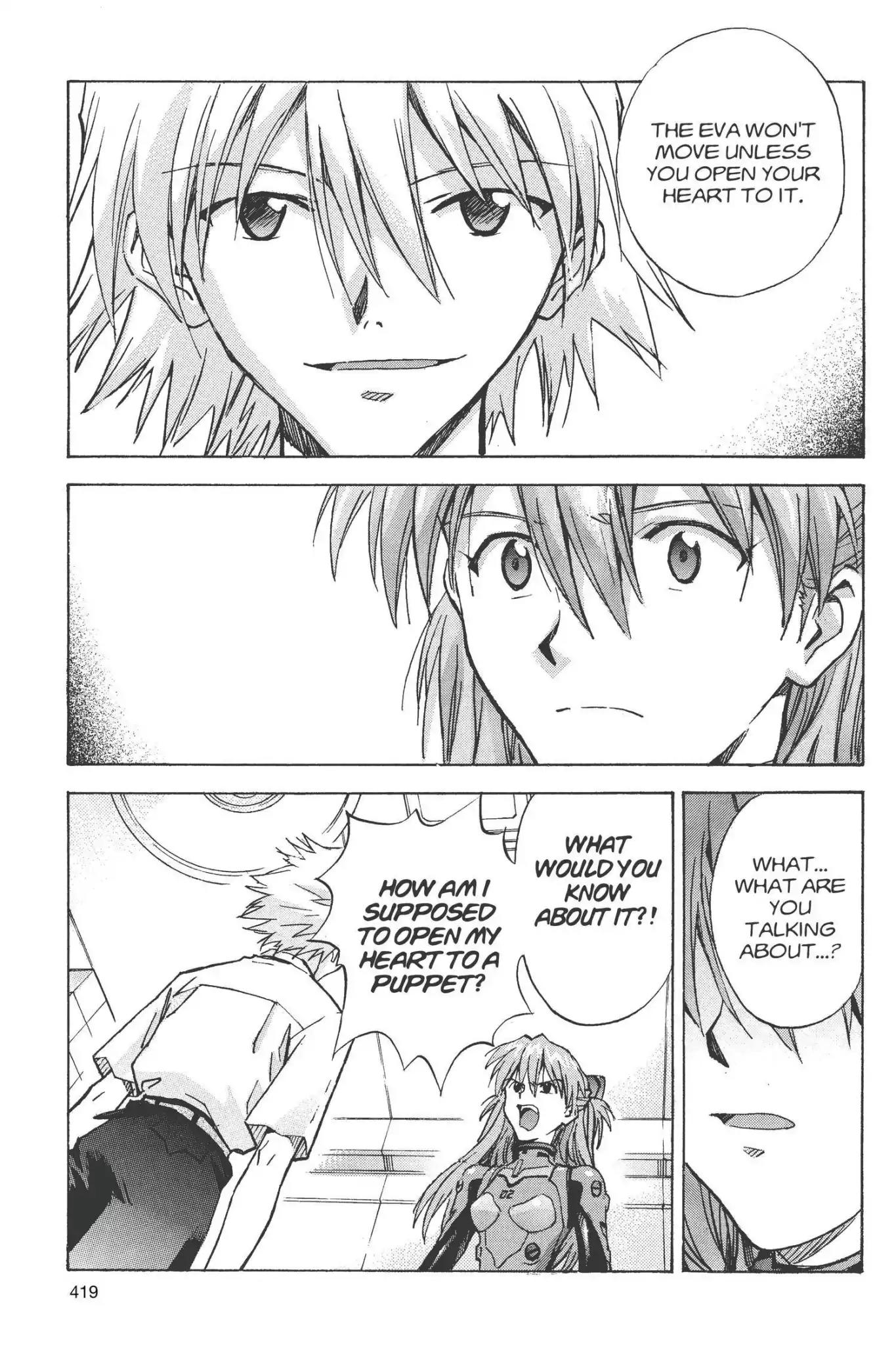 Shinseiki Evangelion Chapter 58 page 15 - Chapter 58: Vol.3 Stage 58: Rejection