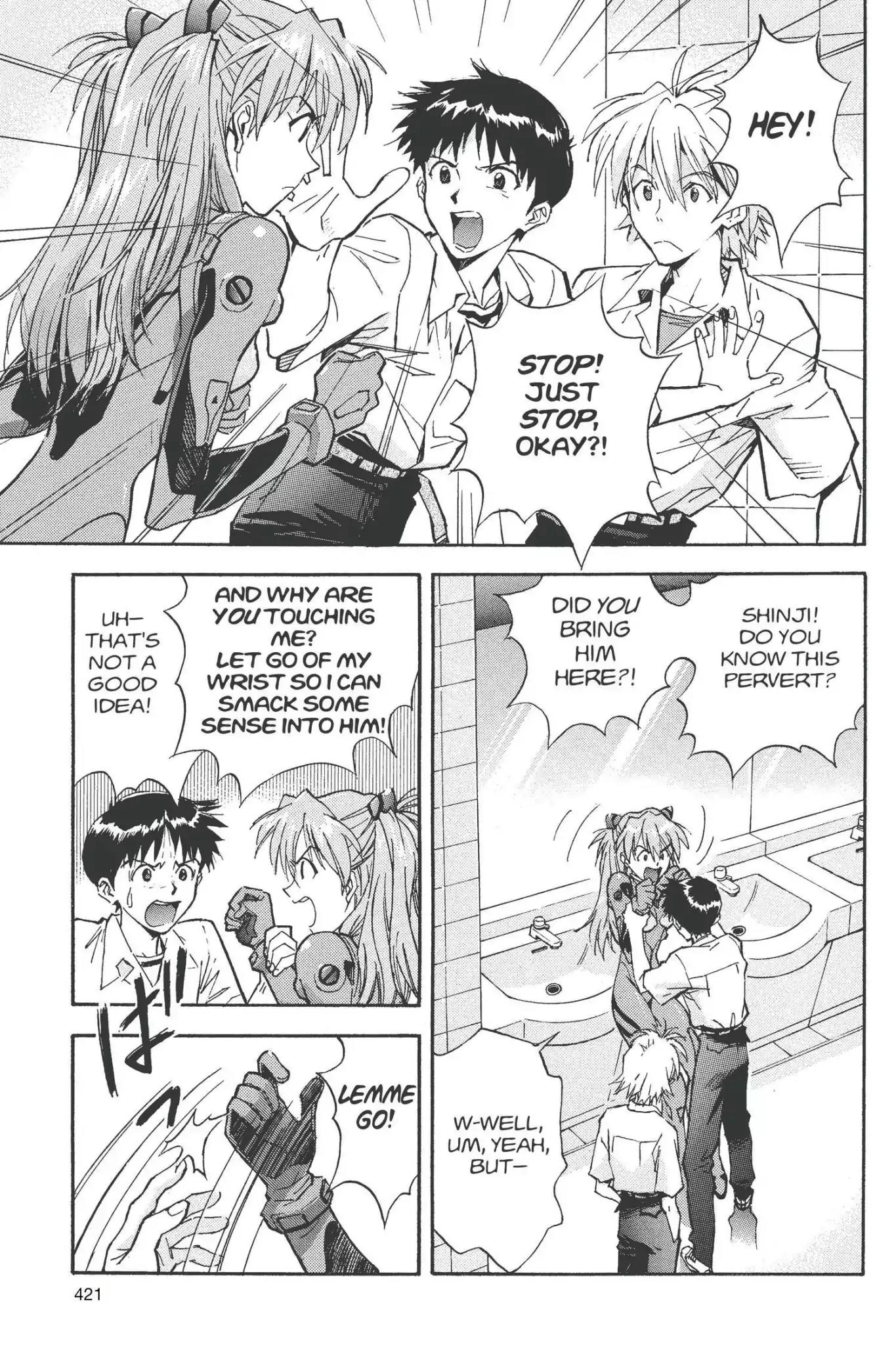 Shinseiki Evangelion Chapter 58 page 17 - Chapter 58: Vol.3 Stage 58: Rejection