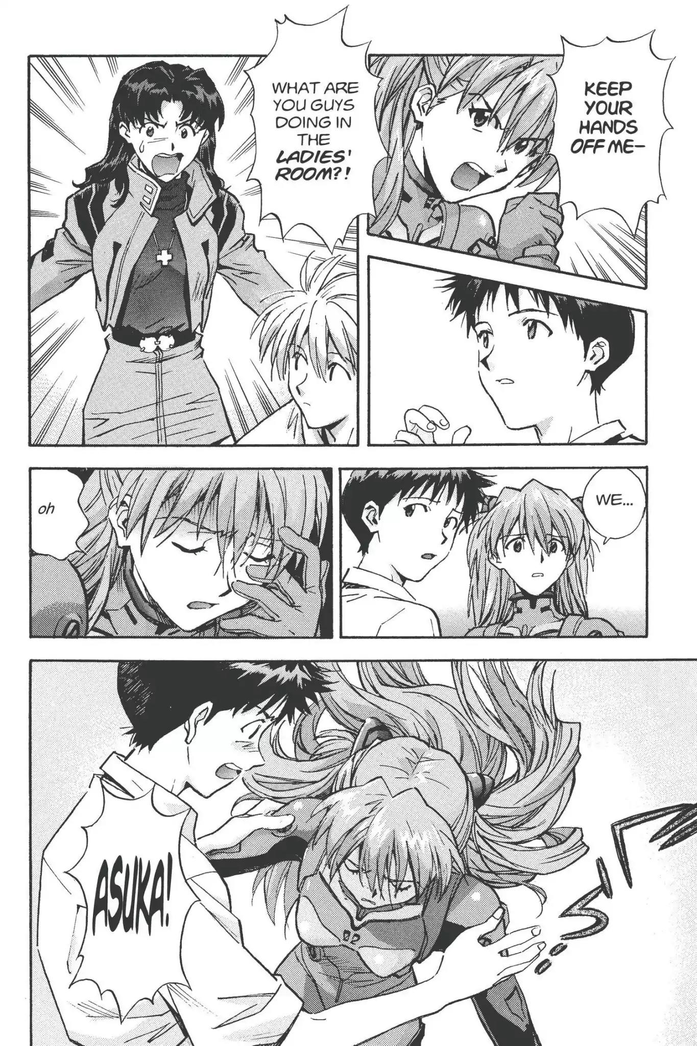 Shinseiki Evangelion Chapter 58 page 18 - Chapter 58: Vol.3 Stage 58: Rejection
