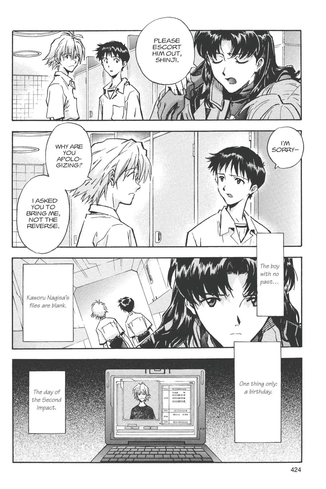 Shinseiki Evangelion Chapter 58 page 20 - Chapter 58: Vol.3 Stage 58: Rejection