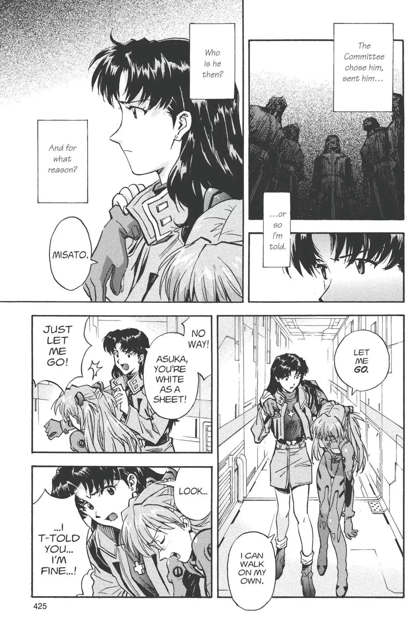 Shinseiki Evangelion Chapter 58 page 21 - Chapter 58: Vol.3 Stage 58: Rejection