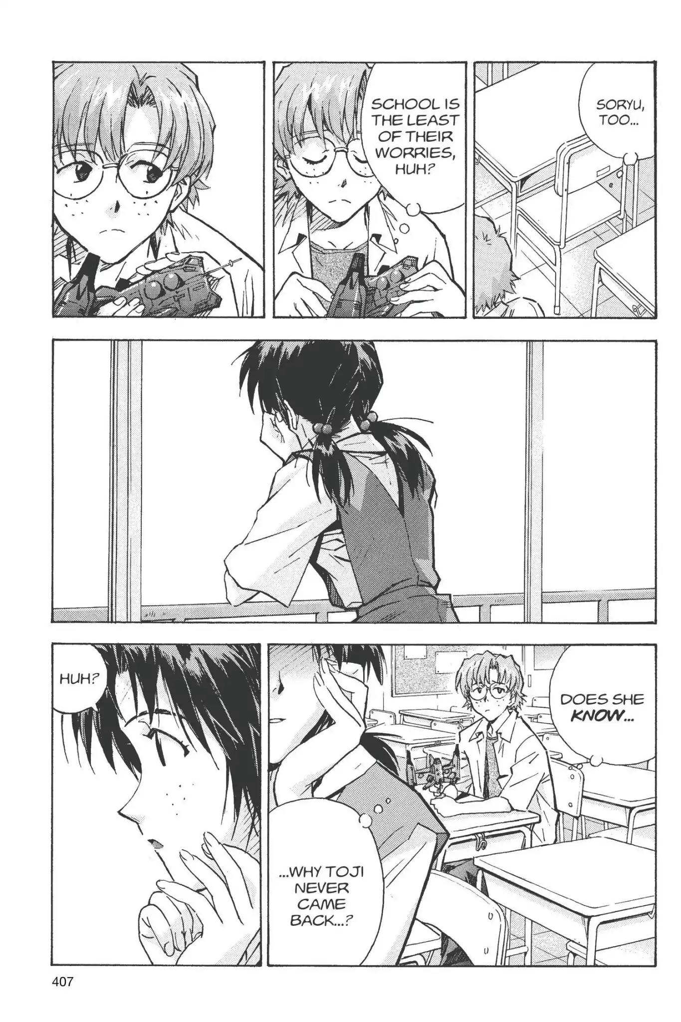 Shinseiki Evangelion Chapter 58 page 3 - Chapter 58: Vol.3 Stage 58: Rejection